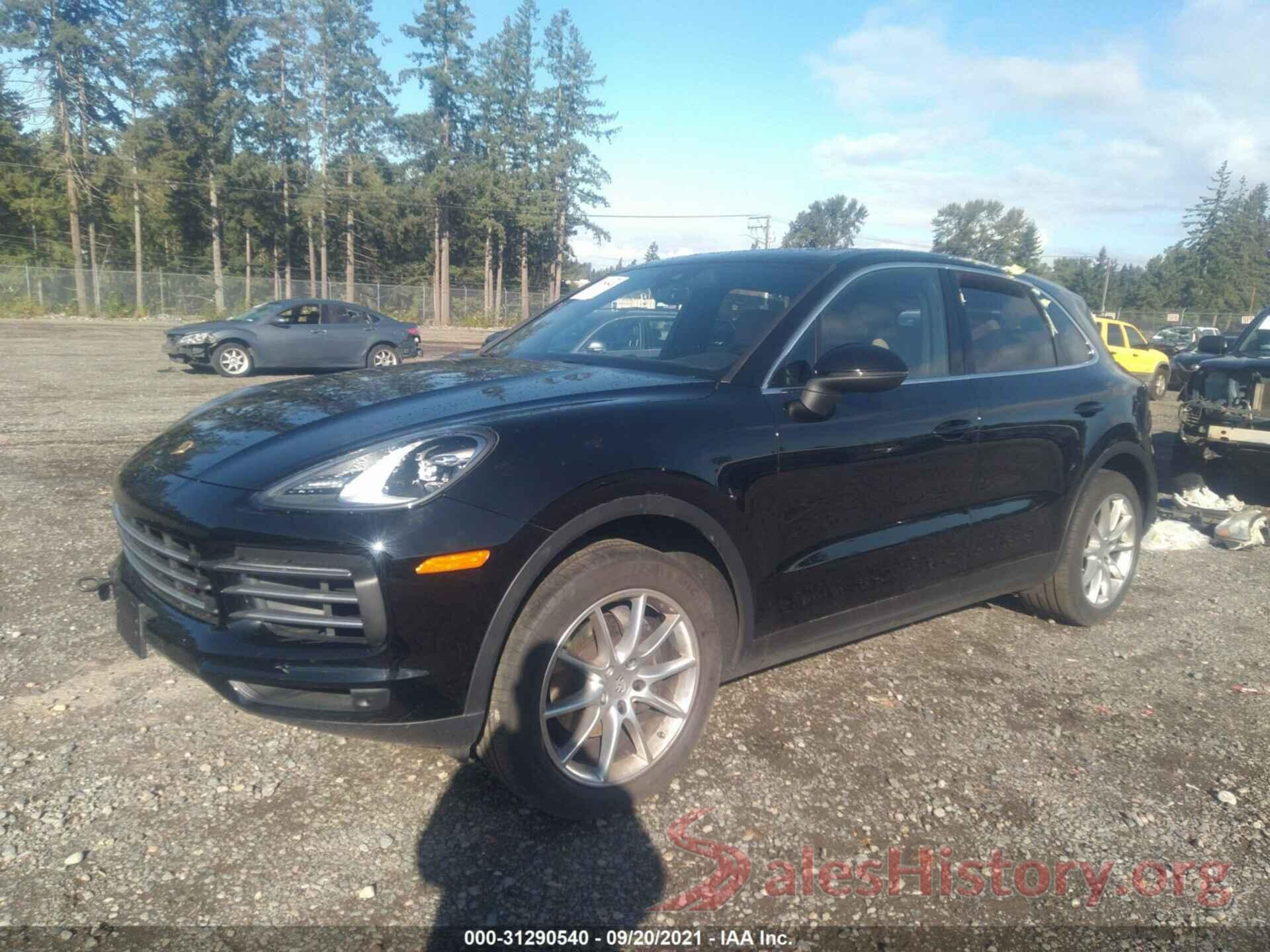 WP1AA2AY6KDA14254 2019 PORSCHE CAYENNE