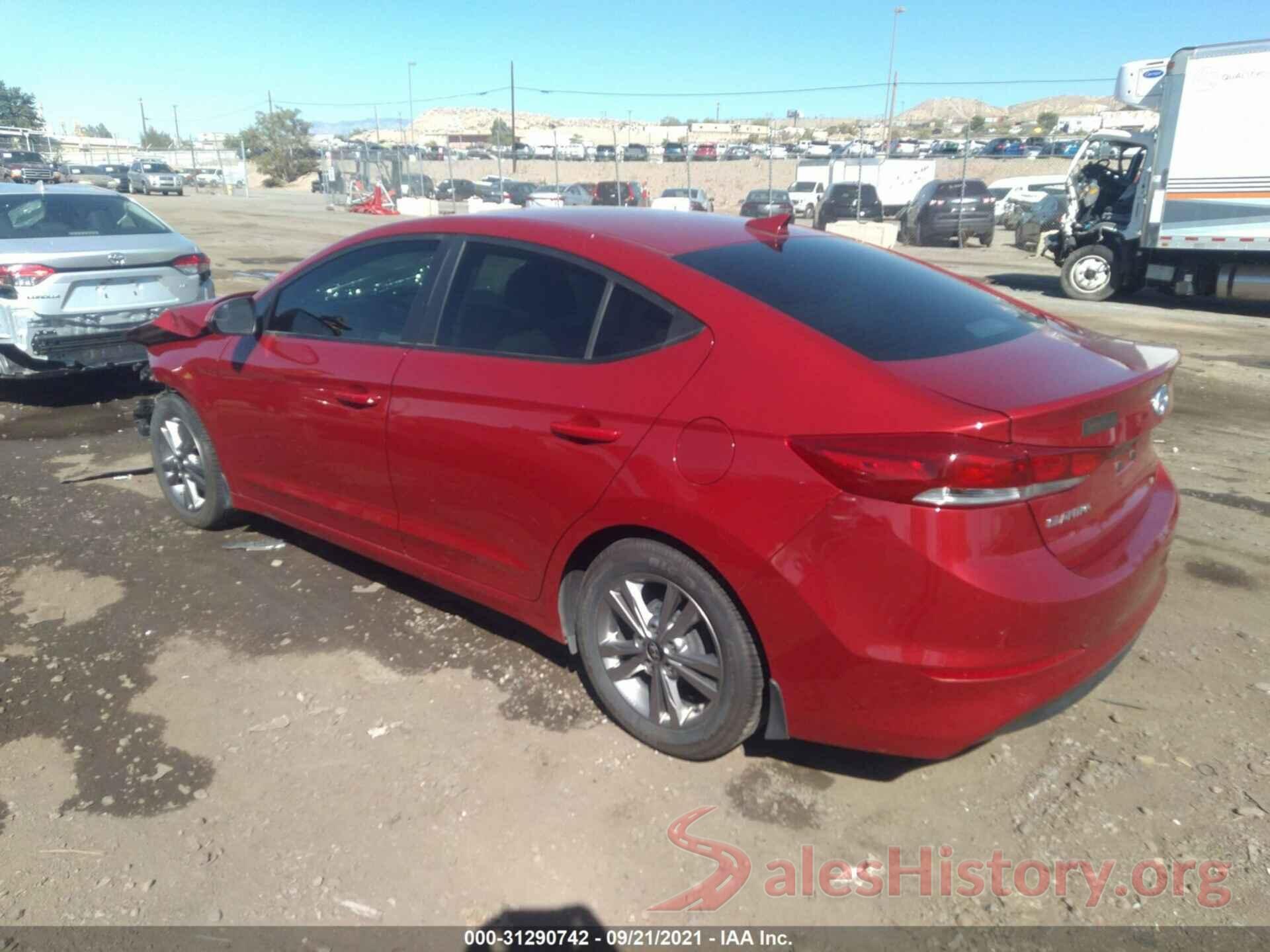 KMHD84LF4HU424458 2017 HYUNDAI ELANTRA