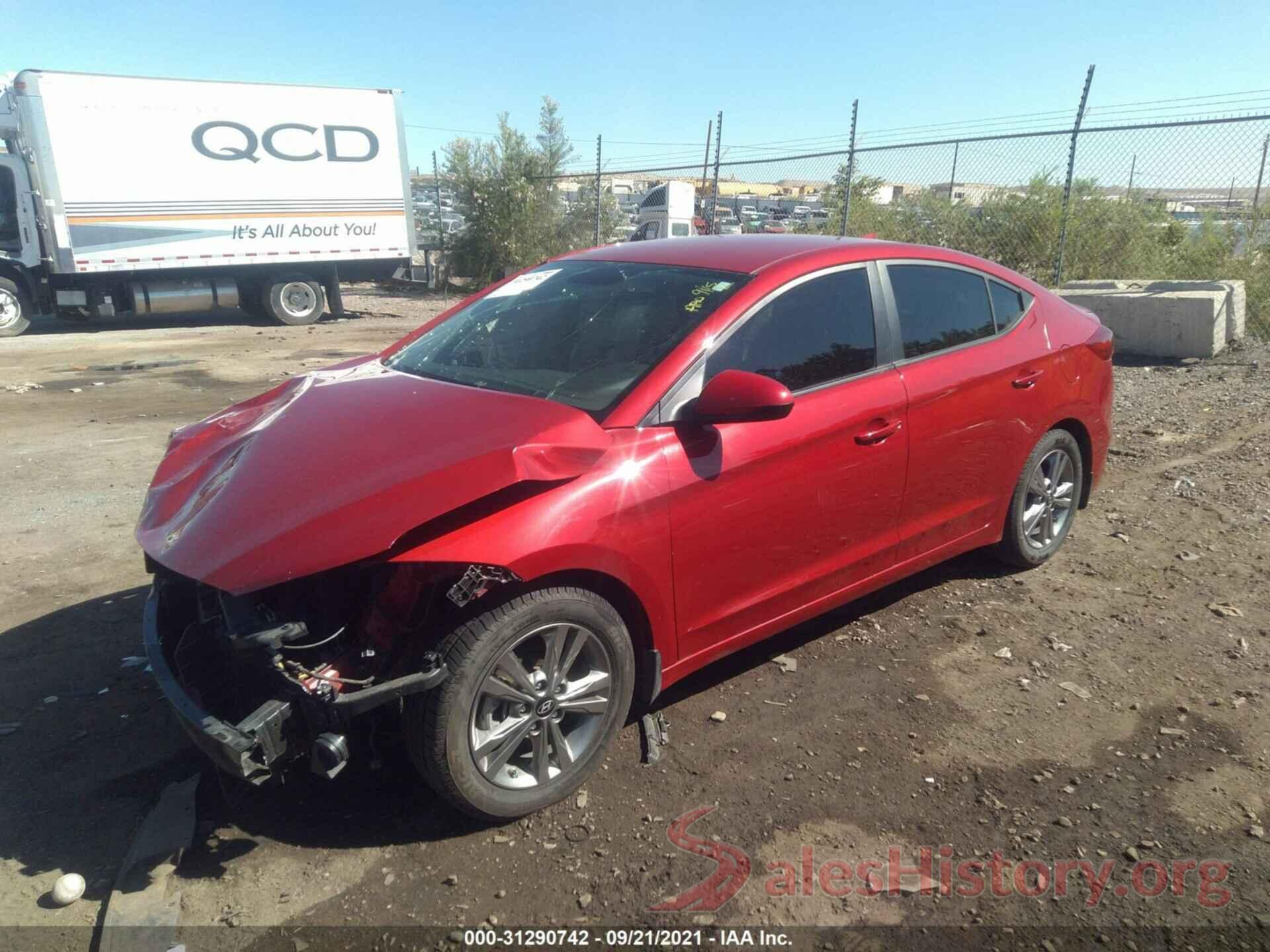 KMHD84LF4HU424458 2017 HYUNDAI ELANTRA