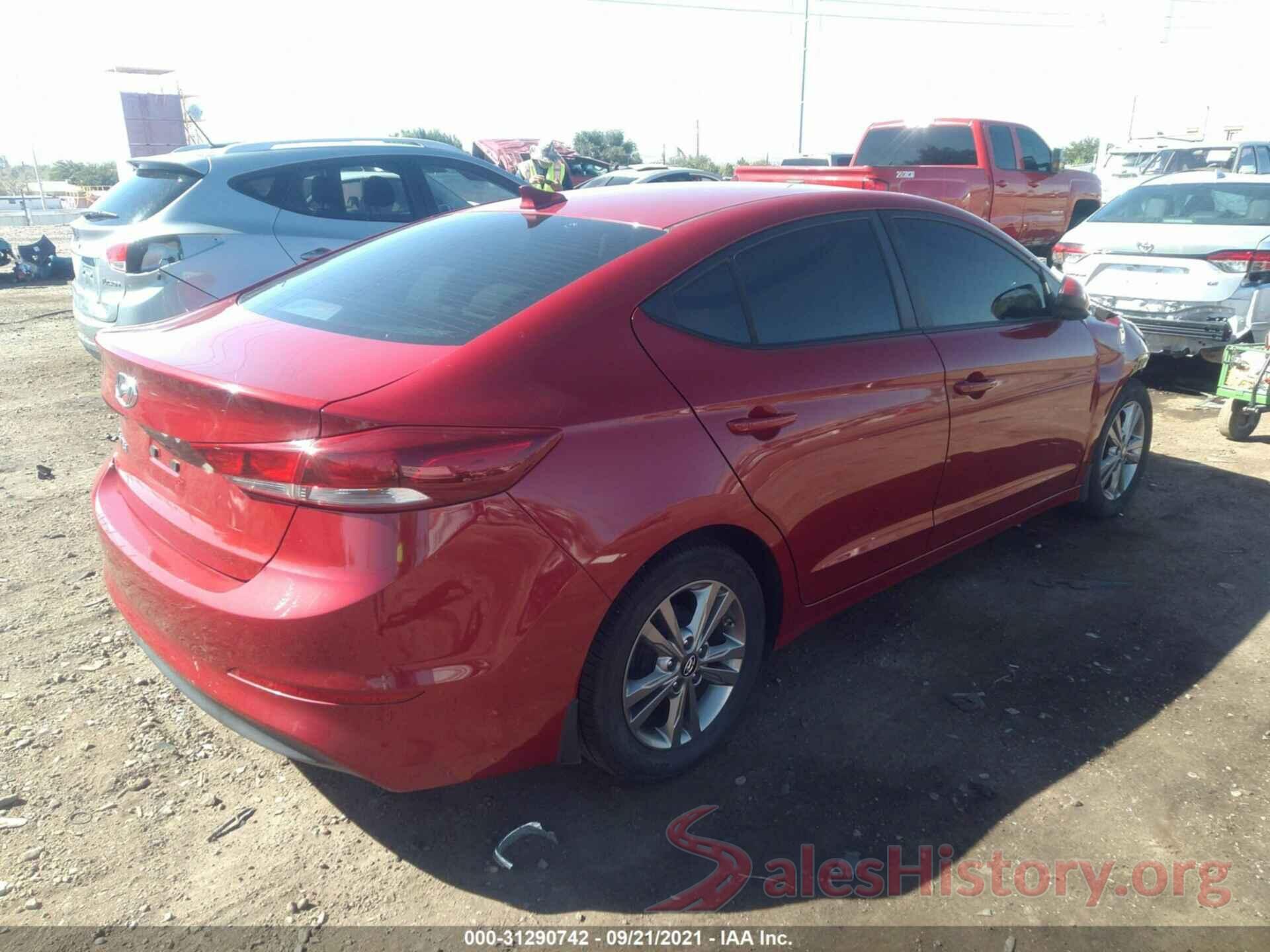 KMHD84LF4HU424458 2017 HYUNDAI ELANTRA