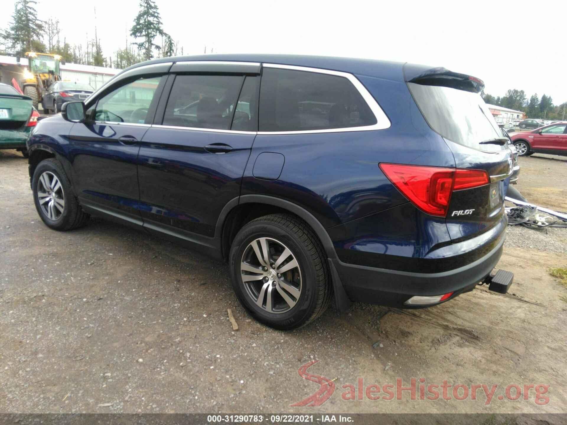 5FNYF6H56GB011147 2016 HONDA PILOT