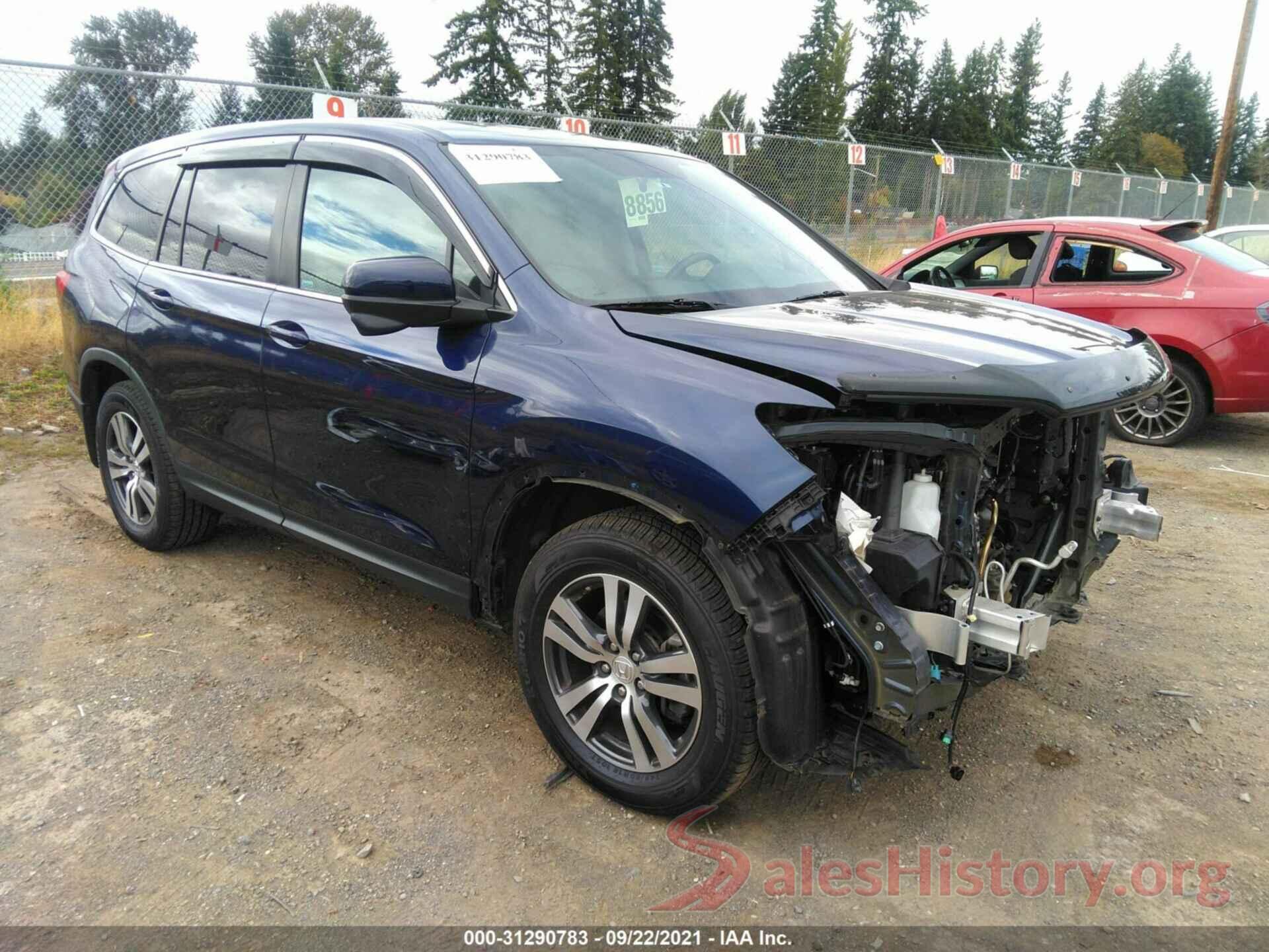 5FNYF6H56GB011147 2016 HONDA PILOT