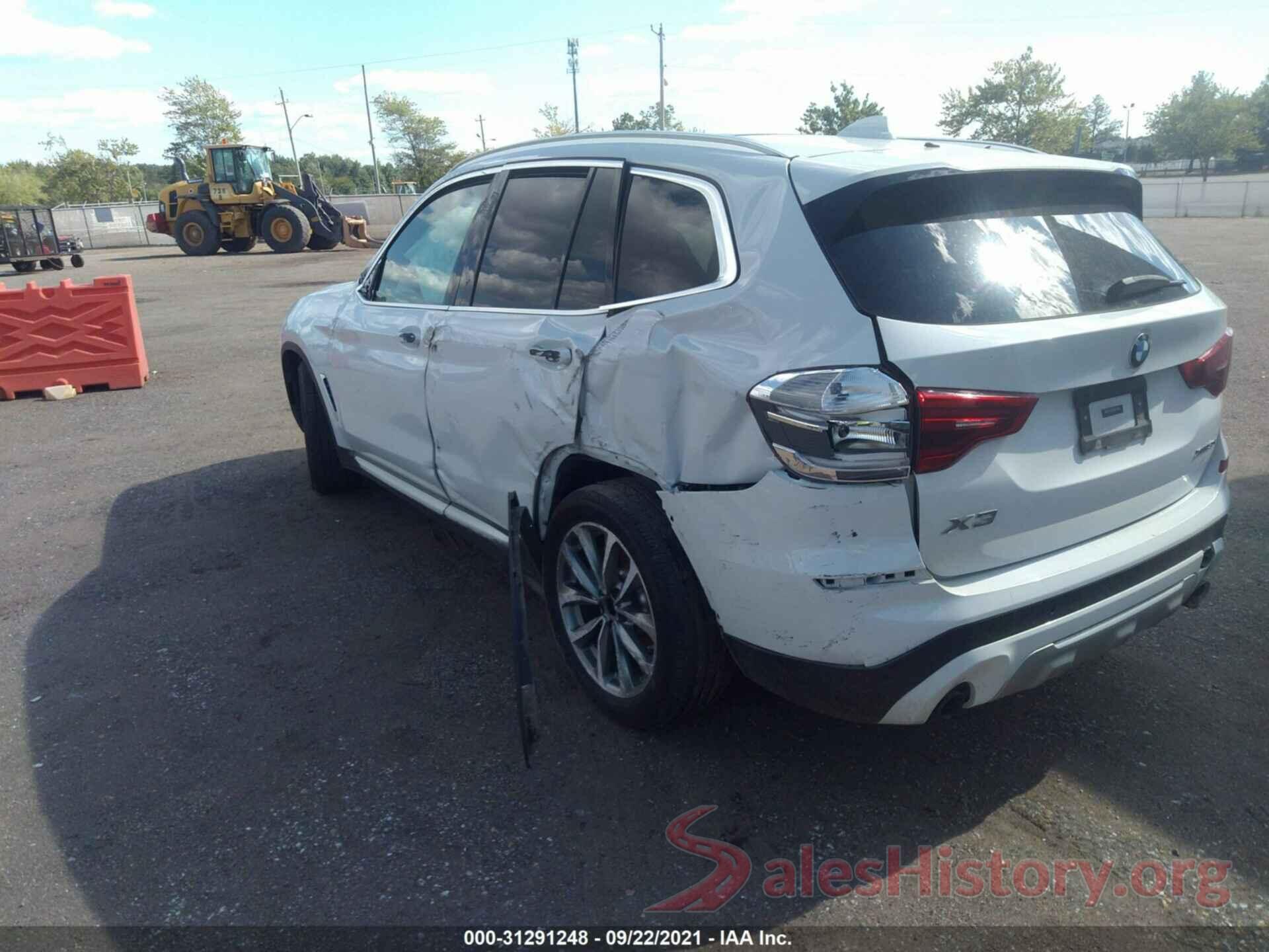 5UXTR9C54JLD70285 2018 BMW X3