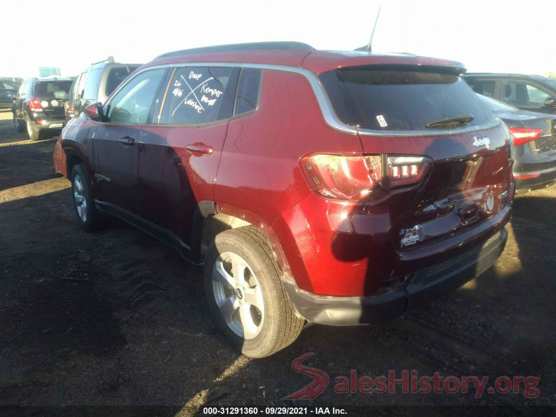 3C4NJDBB4LT165226 2020 JEEP COMPASS