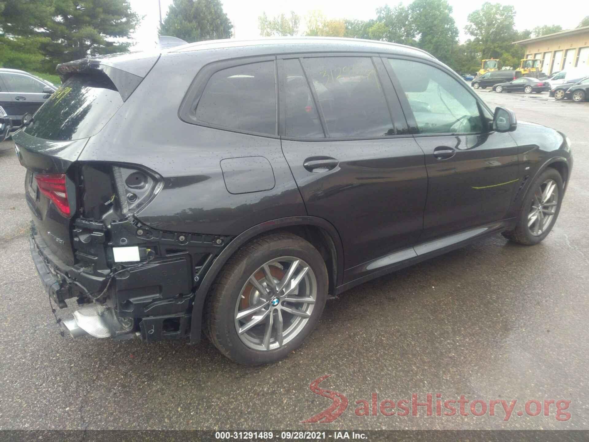 5UXTR9C51KLP77608 2019 BMW X3