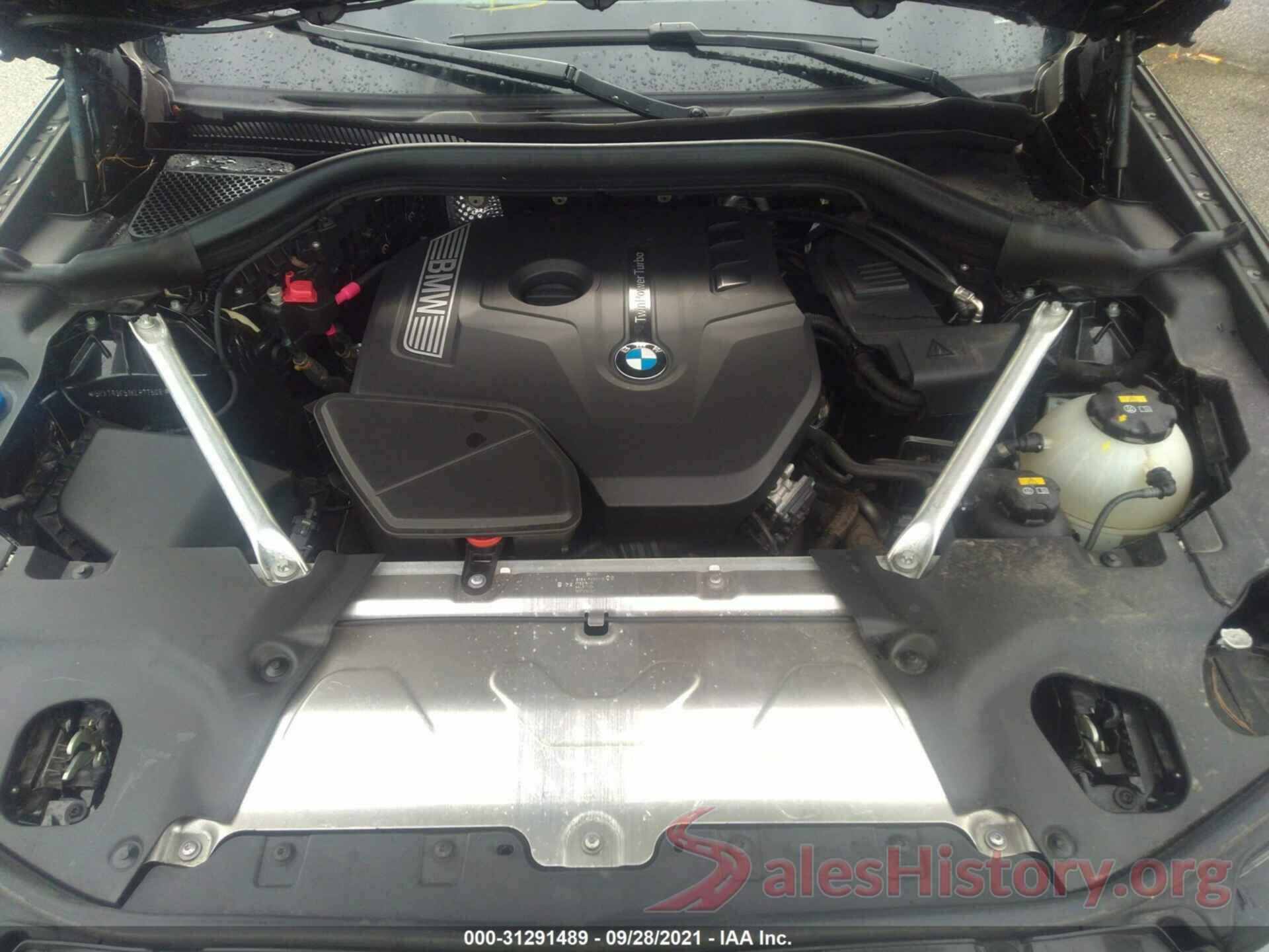 5UXTR9C51KLP77608 2019 BMW X3