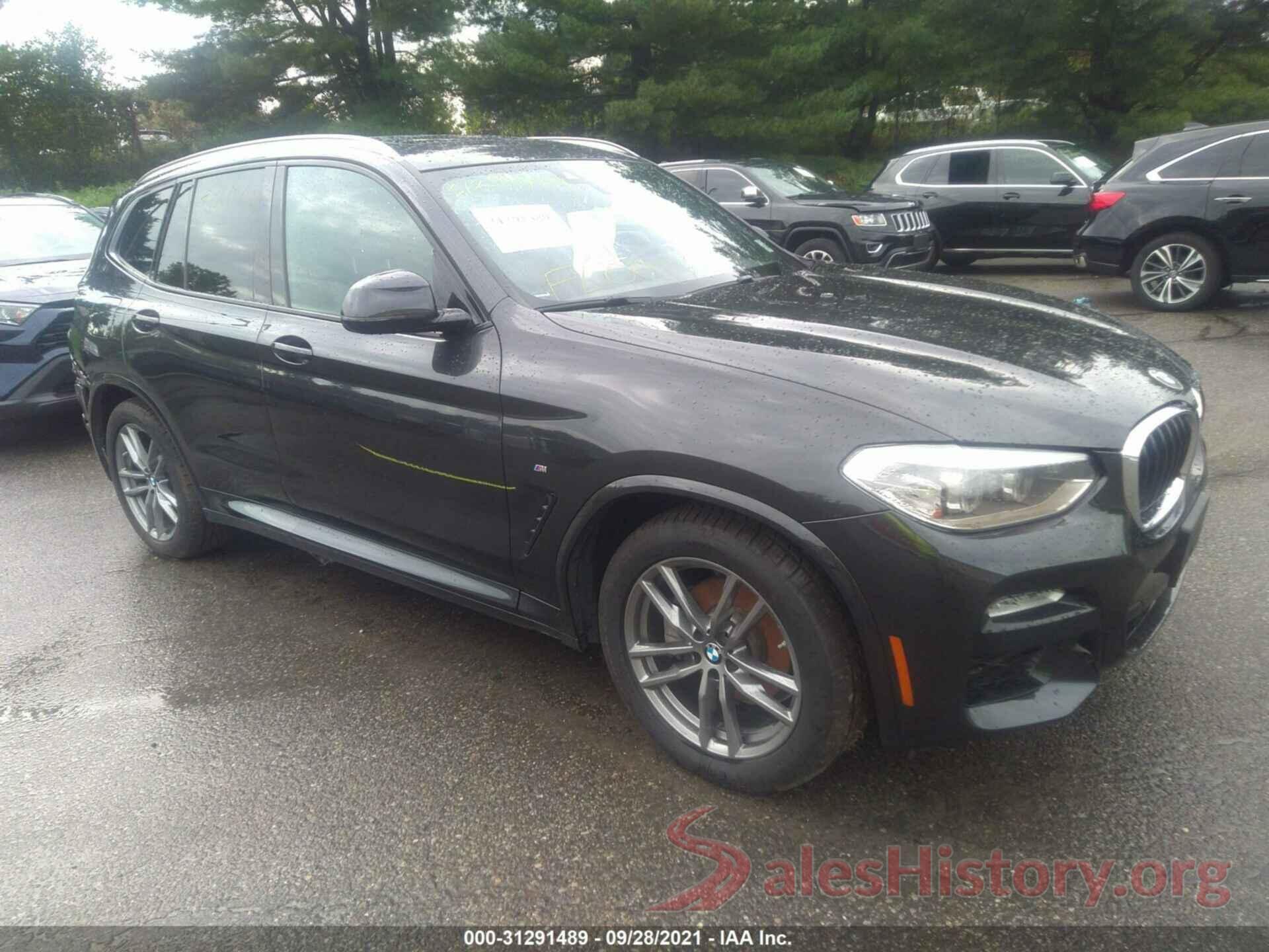 5UXTR9C51KLP77608 2019 BMW X3