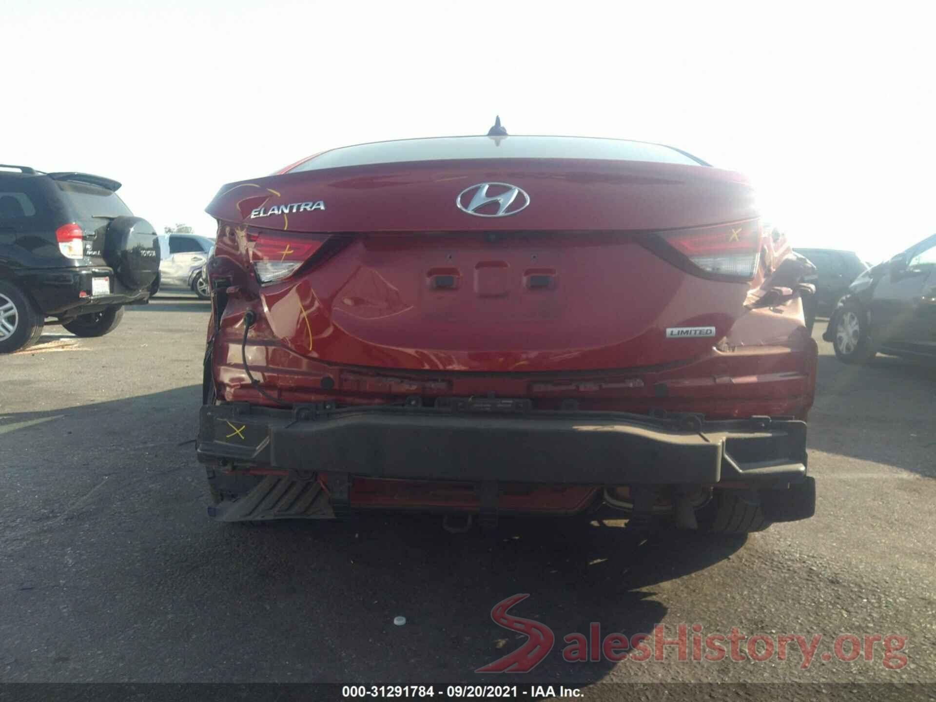 KMHDH4AE4GU593405 2016 HYUNDAI ELANTRA