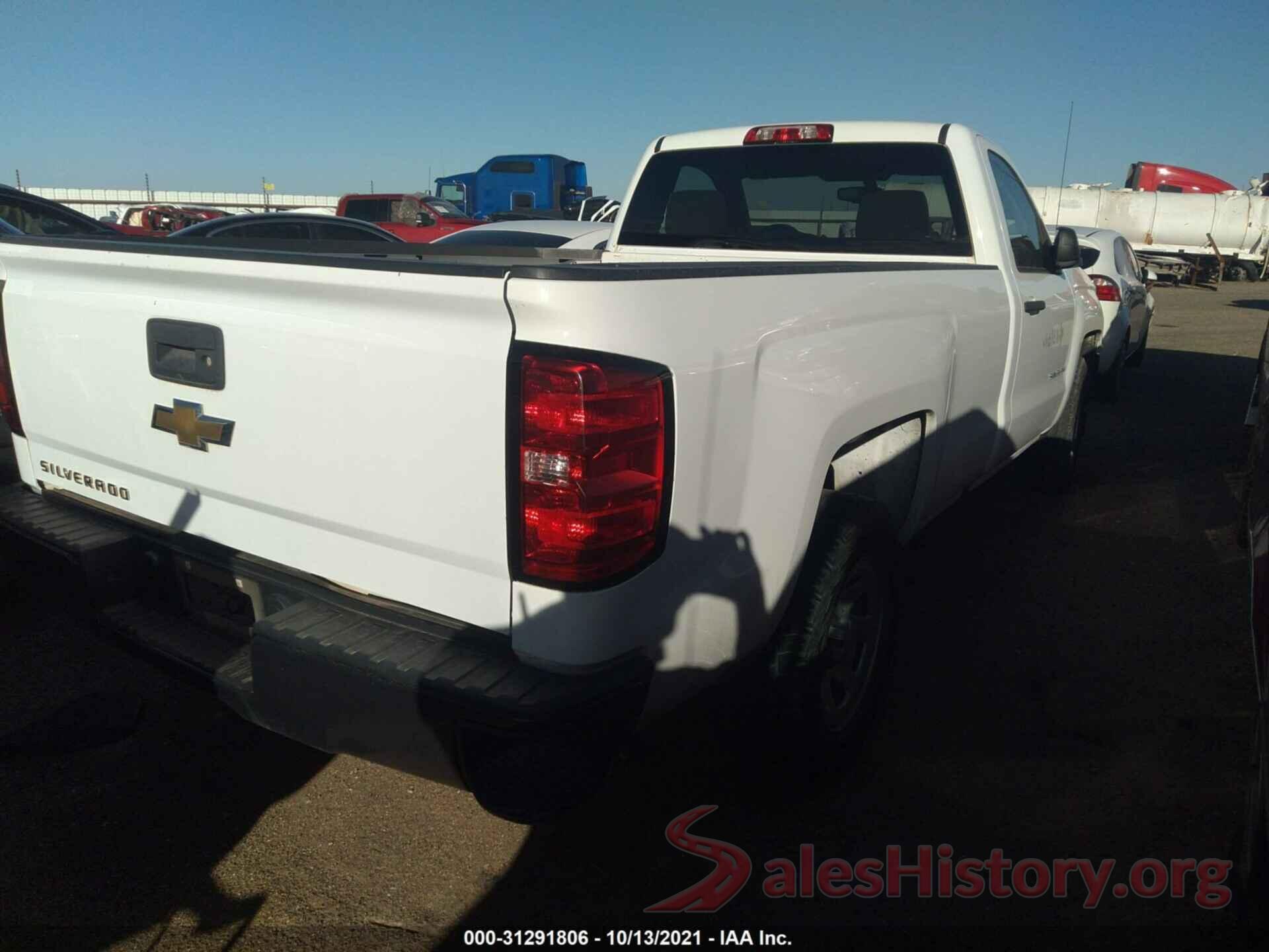 1GCNCNEC3GZ350385 2016 CHEVROLET SILVERADO 1500