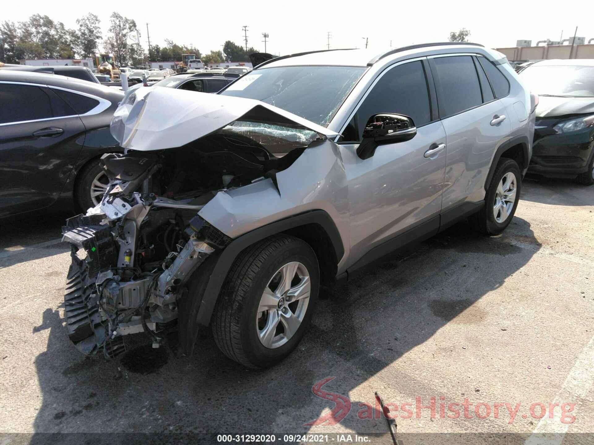 2T3W1RFV9LC052887 2020 TOYOTA RAV4