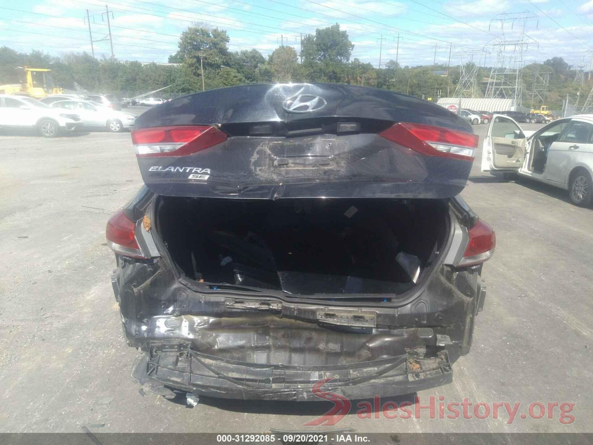 KMHD74LF6HU214124 2017 HYUNDAI ELANTRA