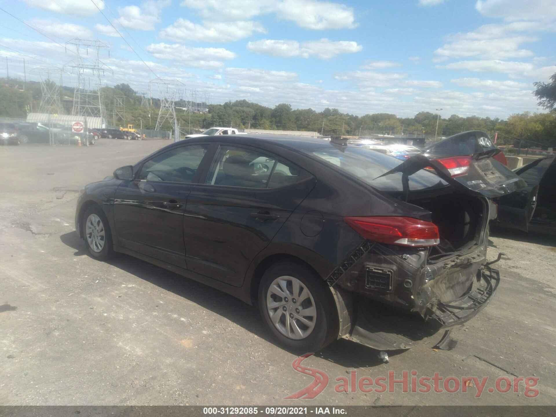 KMHD74LF6HU214124 2017 HYUNDAI ELANTRA