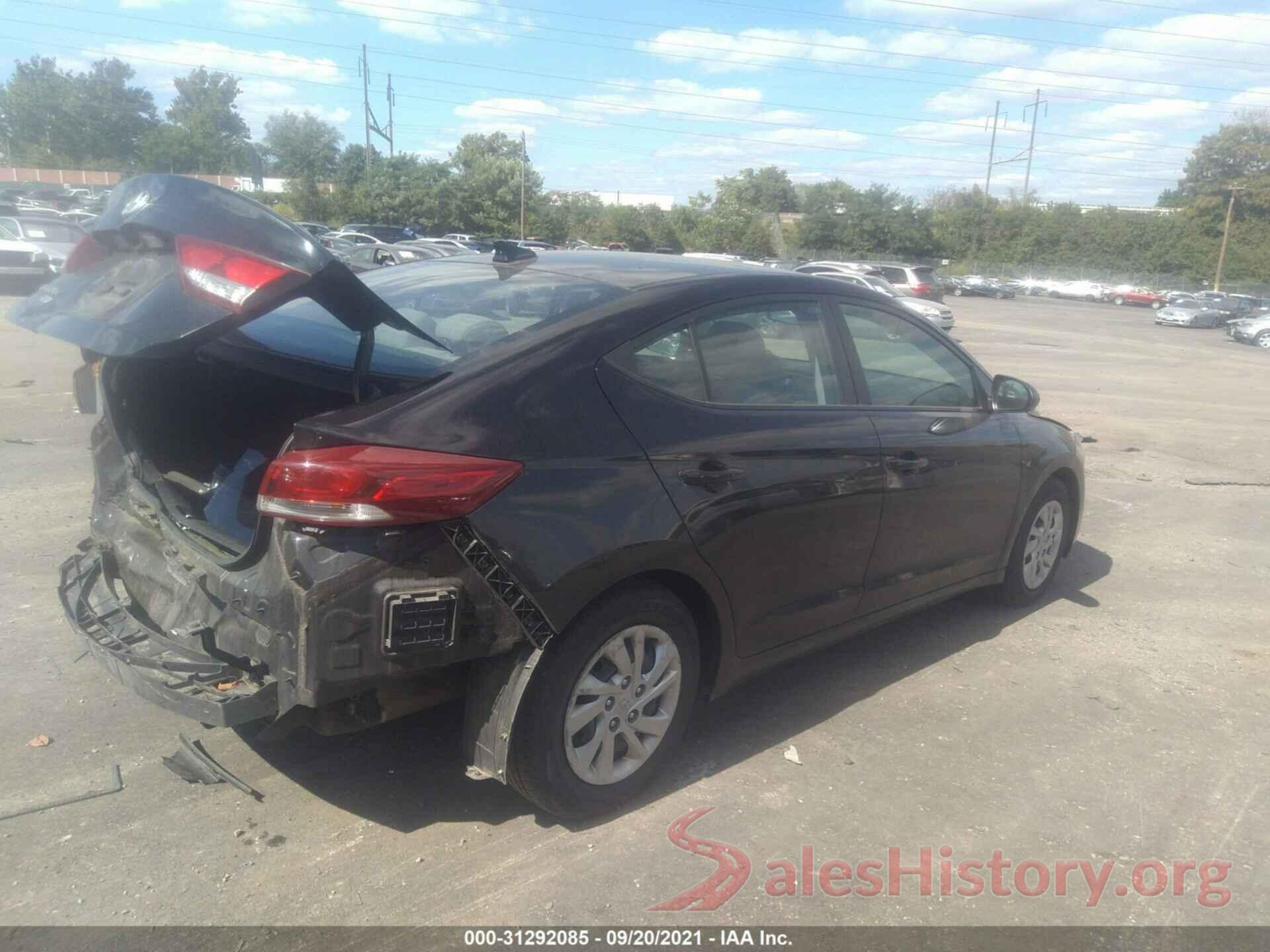 KMHD74LF6HU214124 2017 HYUNDAI ELANTRA