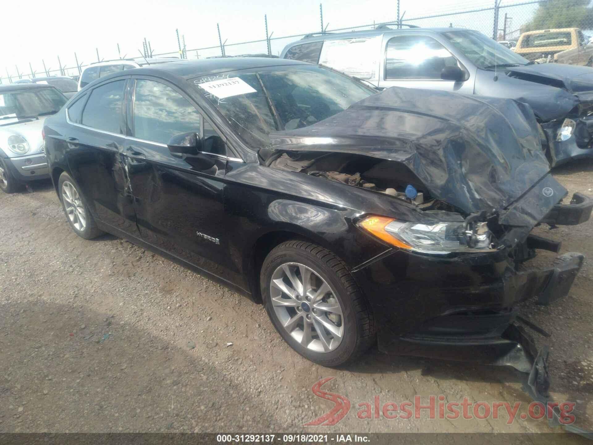 3FA6P0LU8HR190720 2017 FORD FUSION