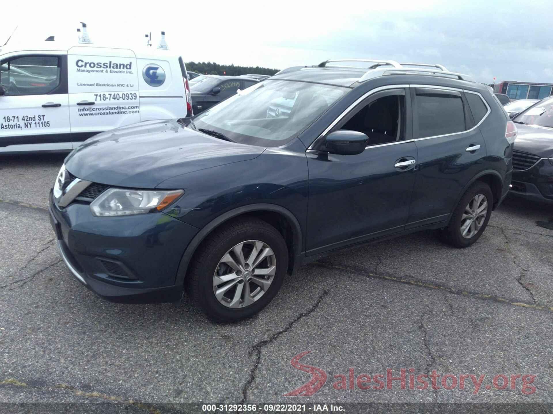 KNMAT2MT8GP616820 2016 NISSAN ROGUE