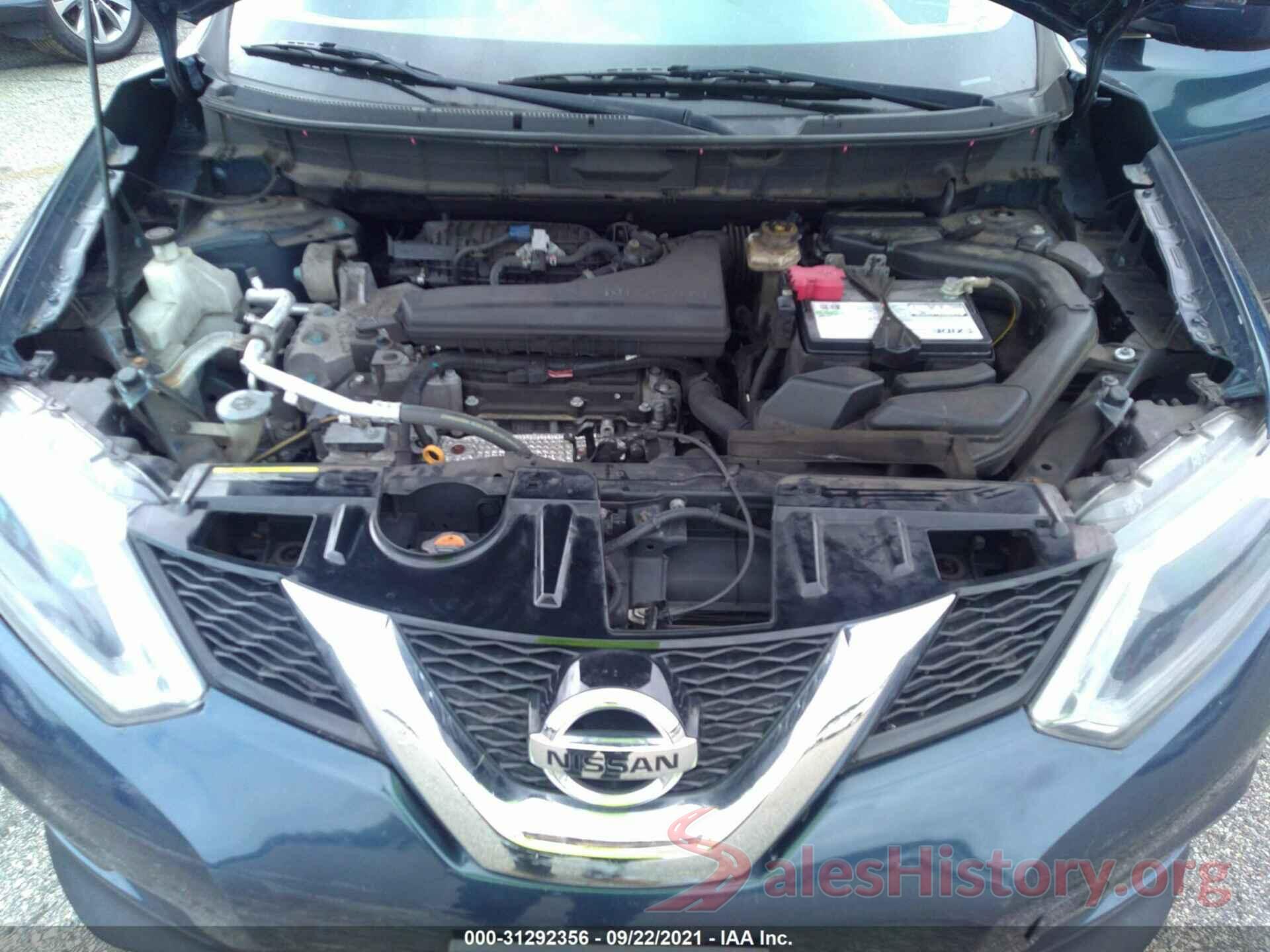 KNMAT2MT8GP616820 2016 NISSAN ROGUE