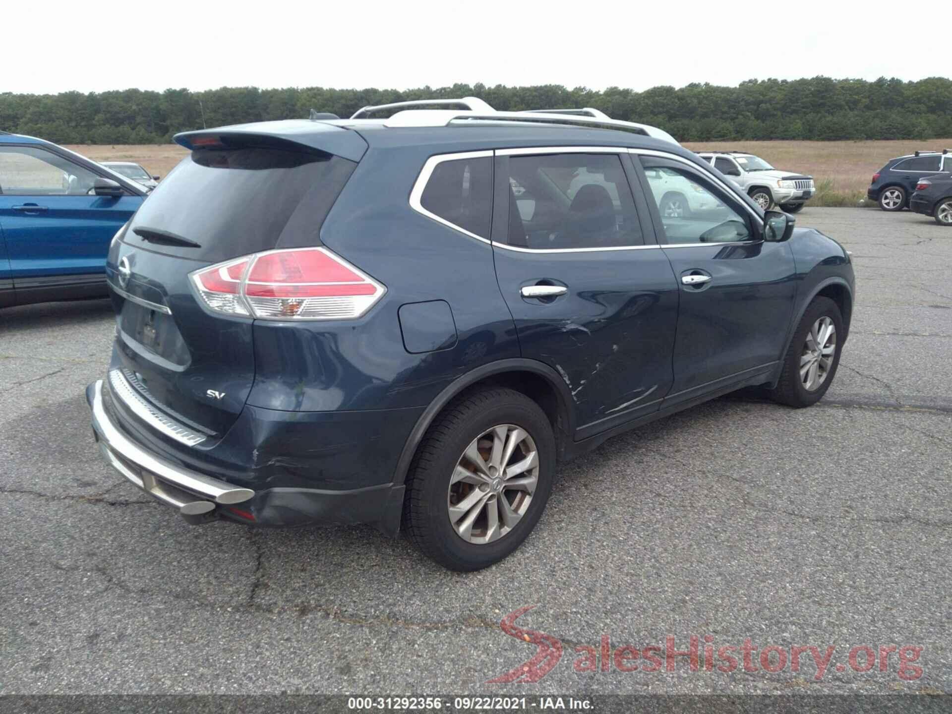 KNMAT2MT8GP616820 2016 NISSAN ROGUE