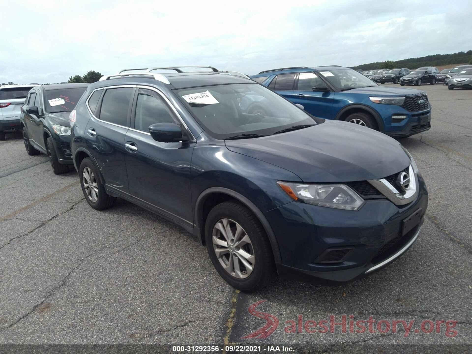 KNMAT2MT8GP616820 2016 NISSAN ROGUE