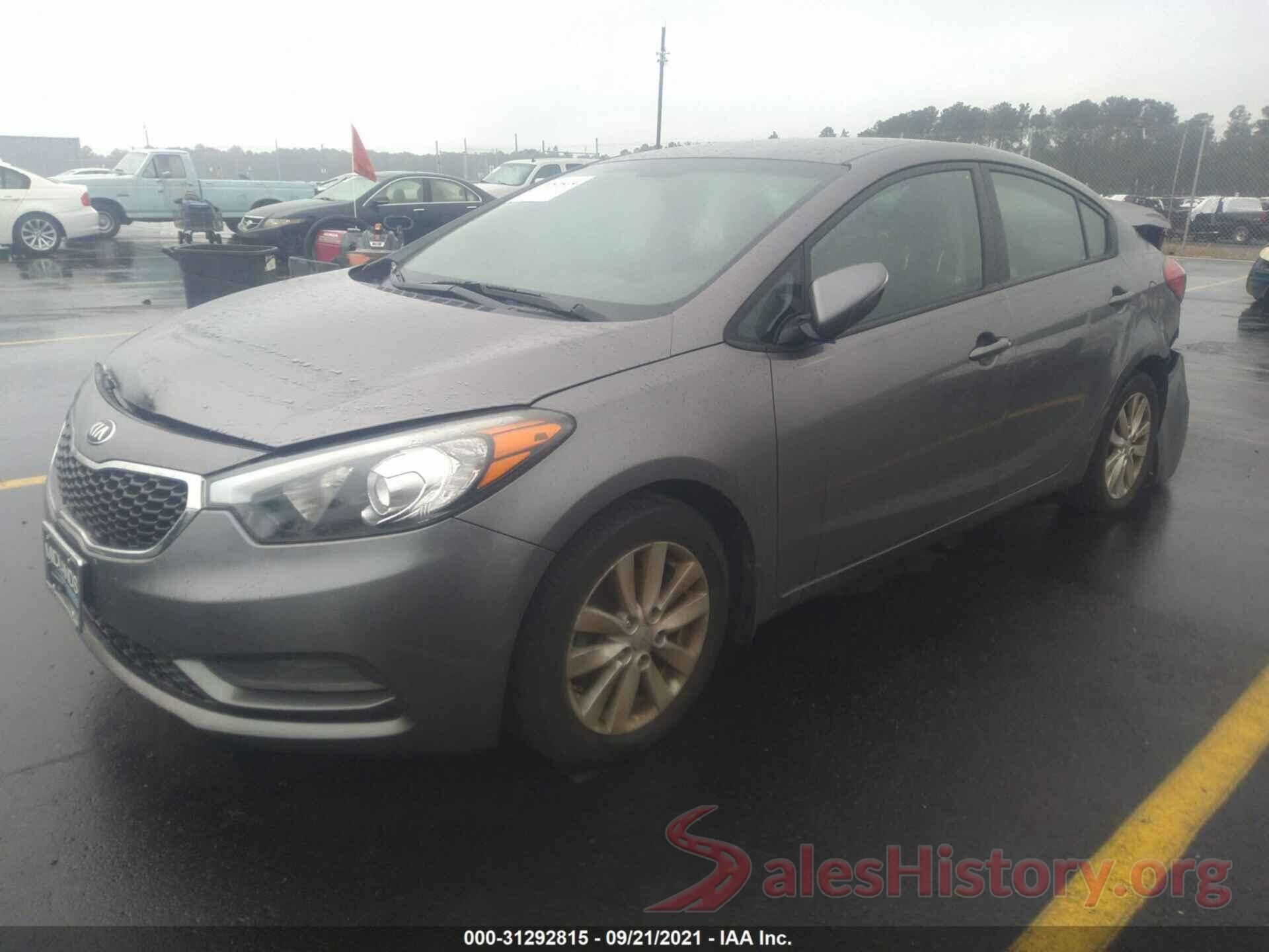 KNAFX4A61G5470483 2016 KIA FORTE