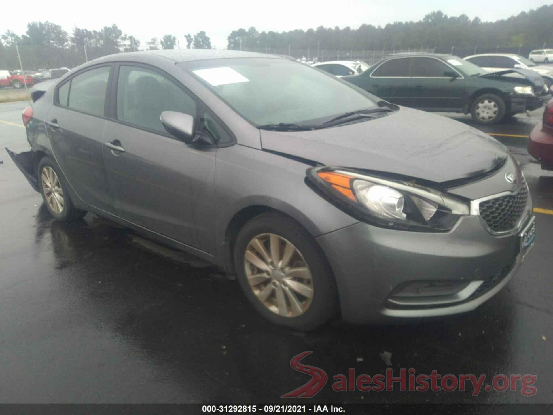 KNAFX4A61G5470483 2016 KIA FORTE