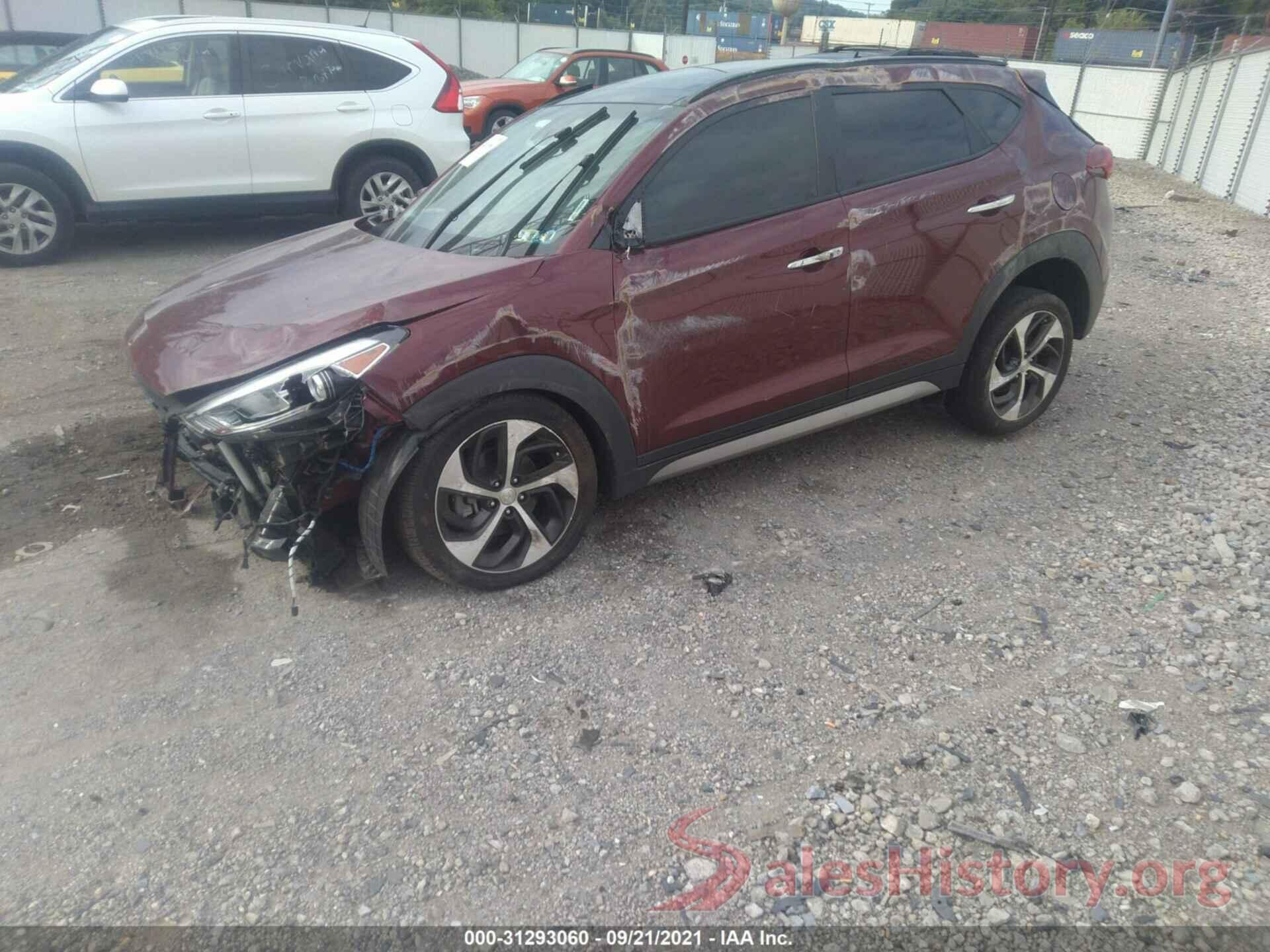 KM8J3CA24HU320094 2017 HYUNDAI TUCSON