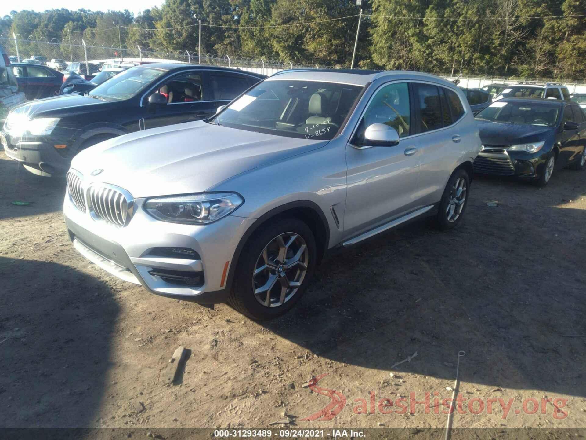 5UXTY5C0XL9B78658 2020 BMW X3