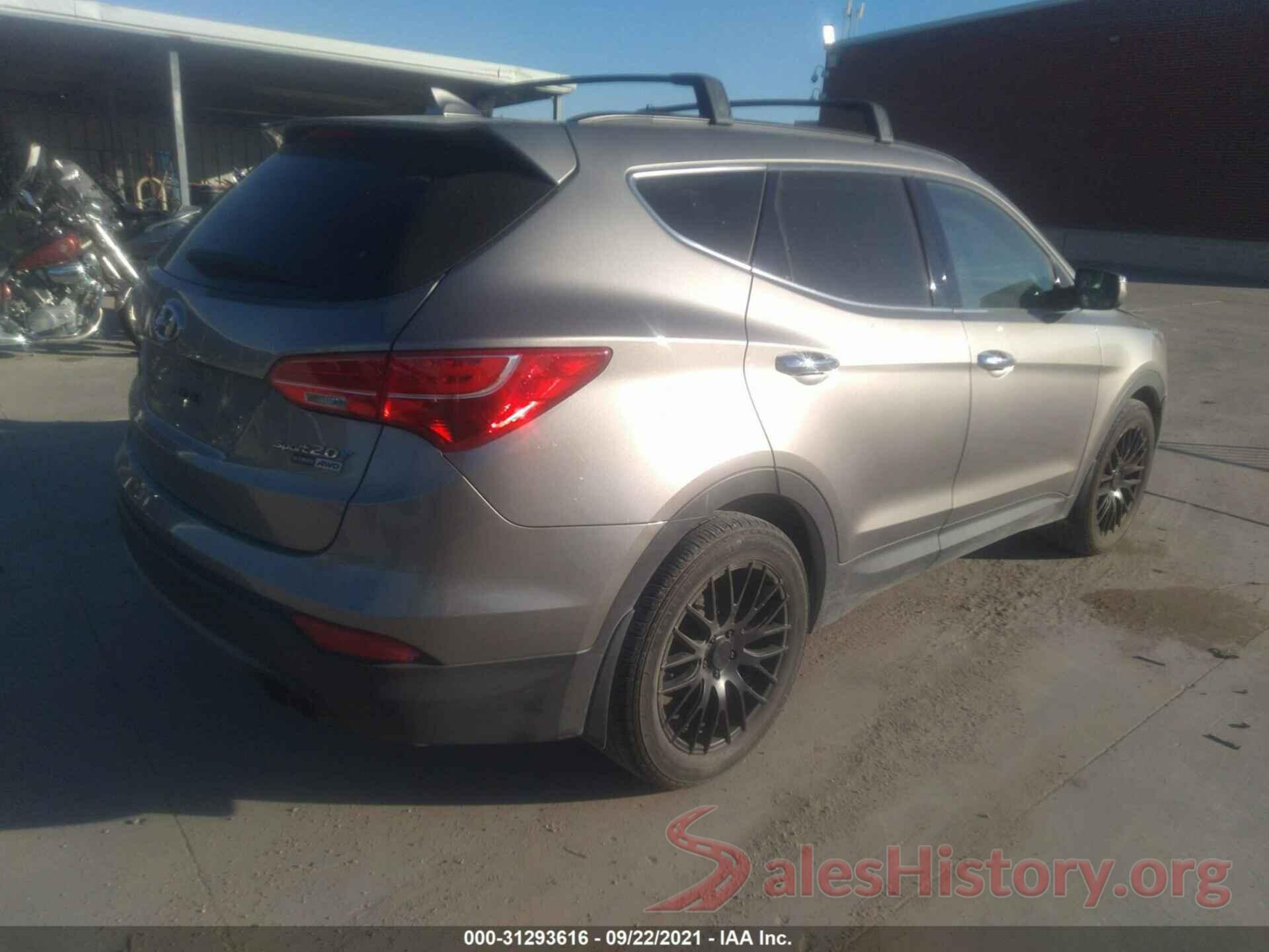 5XYZWDLA4GG311050 2016 HYUNDAI SANTA FE SPORT