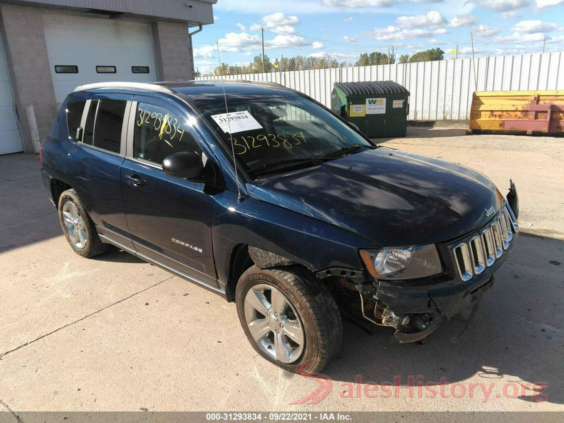 1C4NJDBB2GD626631 2016 JEEP COMPASS