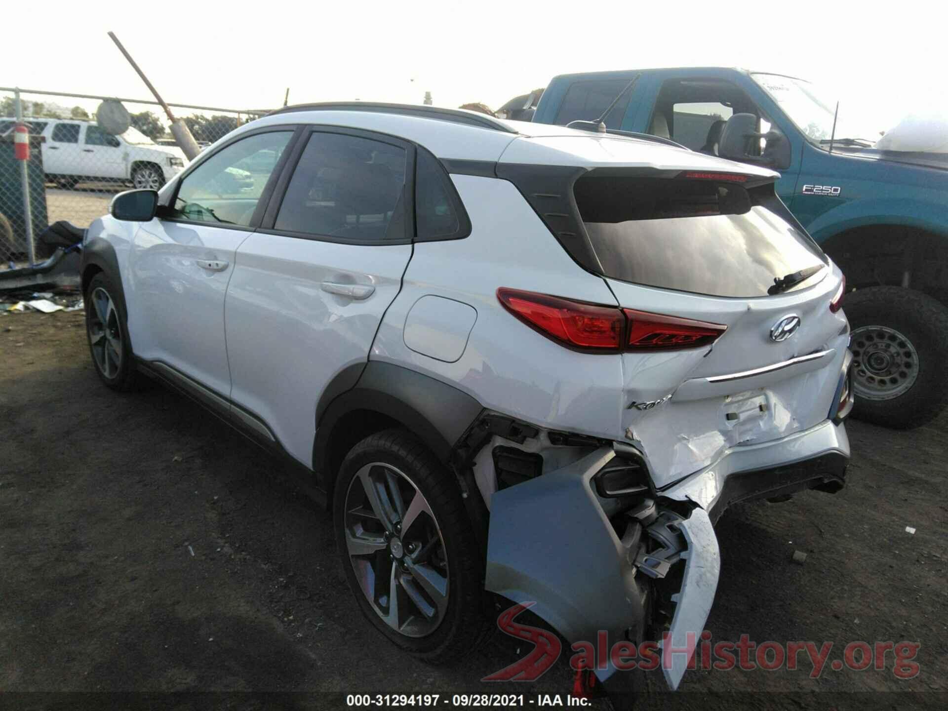 KM8K53A50JU104502 2018 HYUNDAI KONA