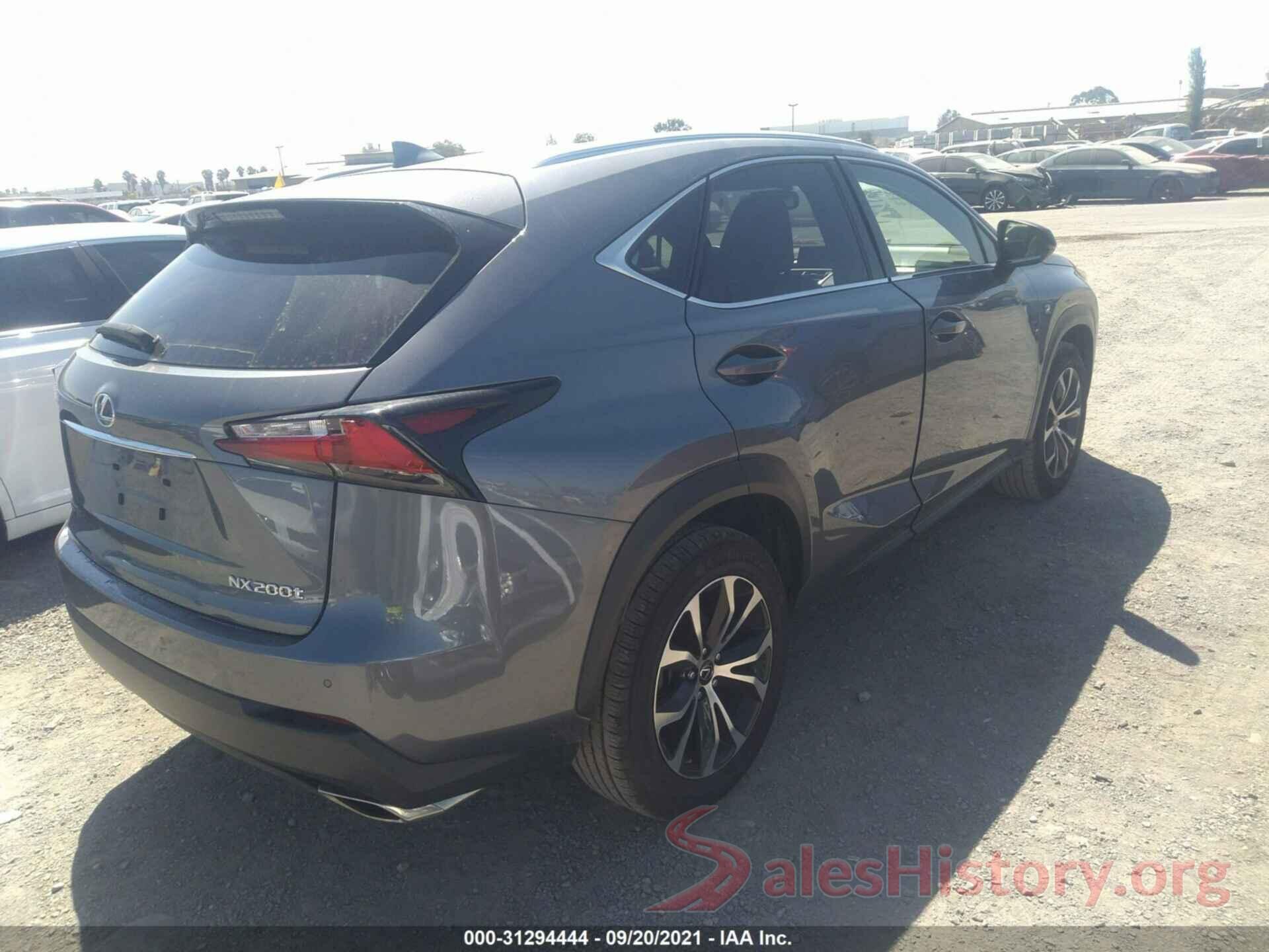 JTJYARBZ9H2077964 2017 LEXUS NX