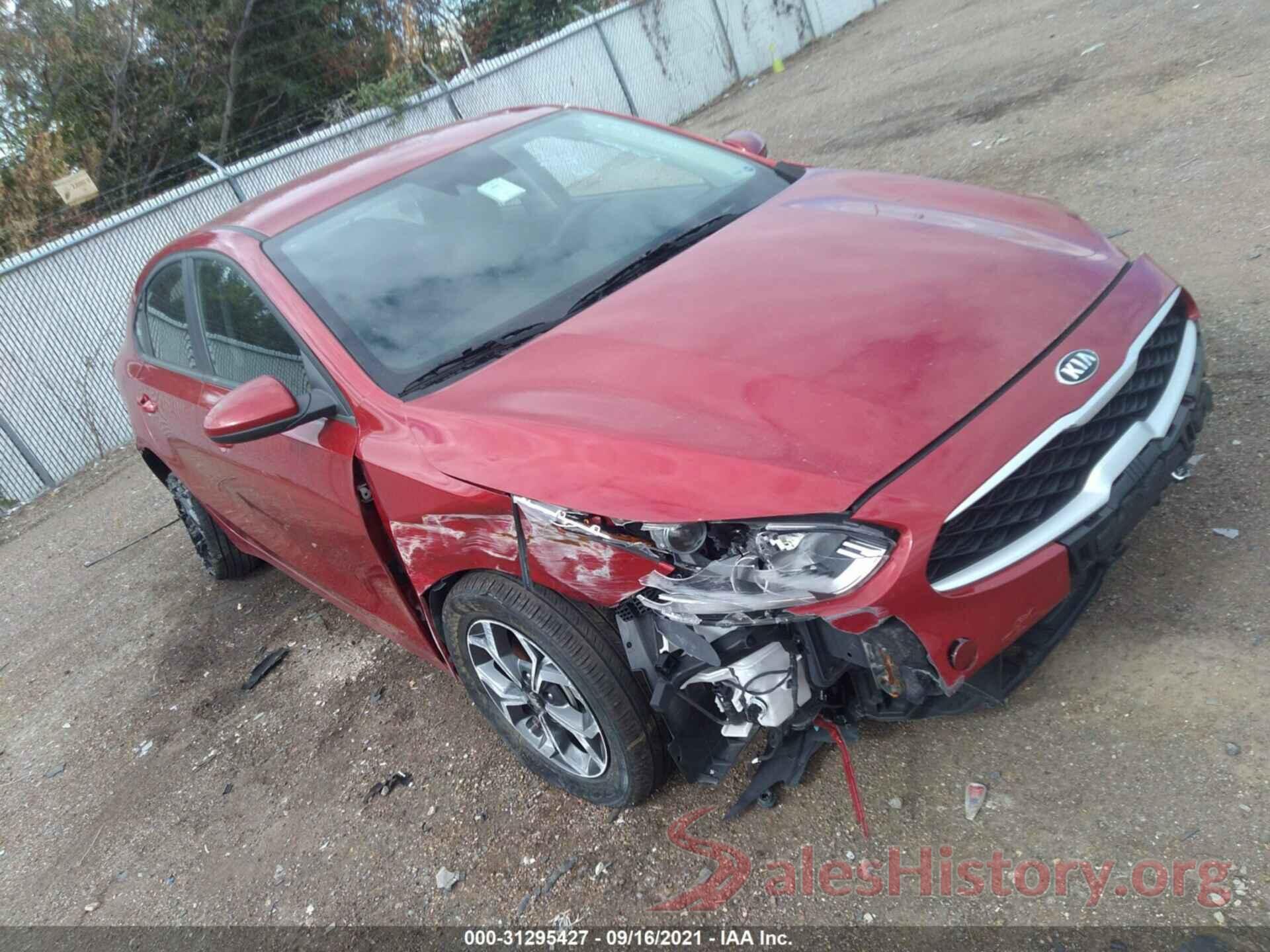 3KPF24AD0LE149968 2020 KIA FORTE