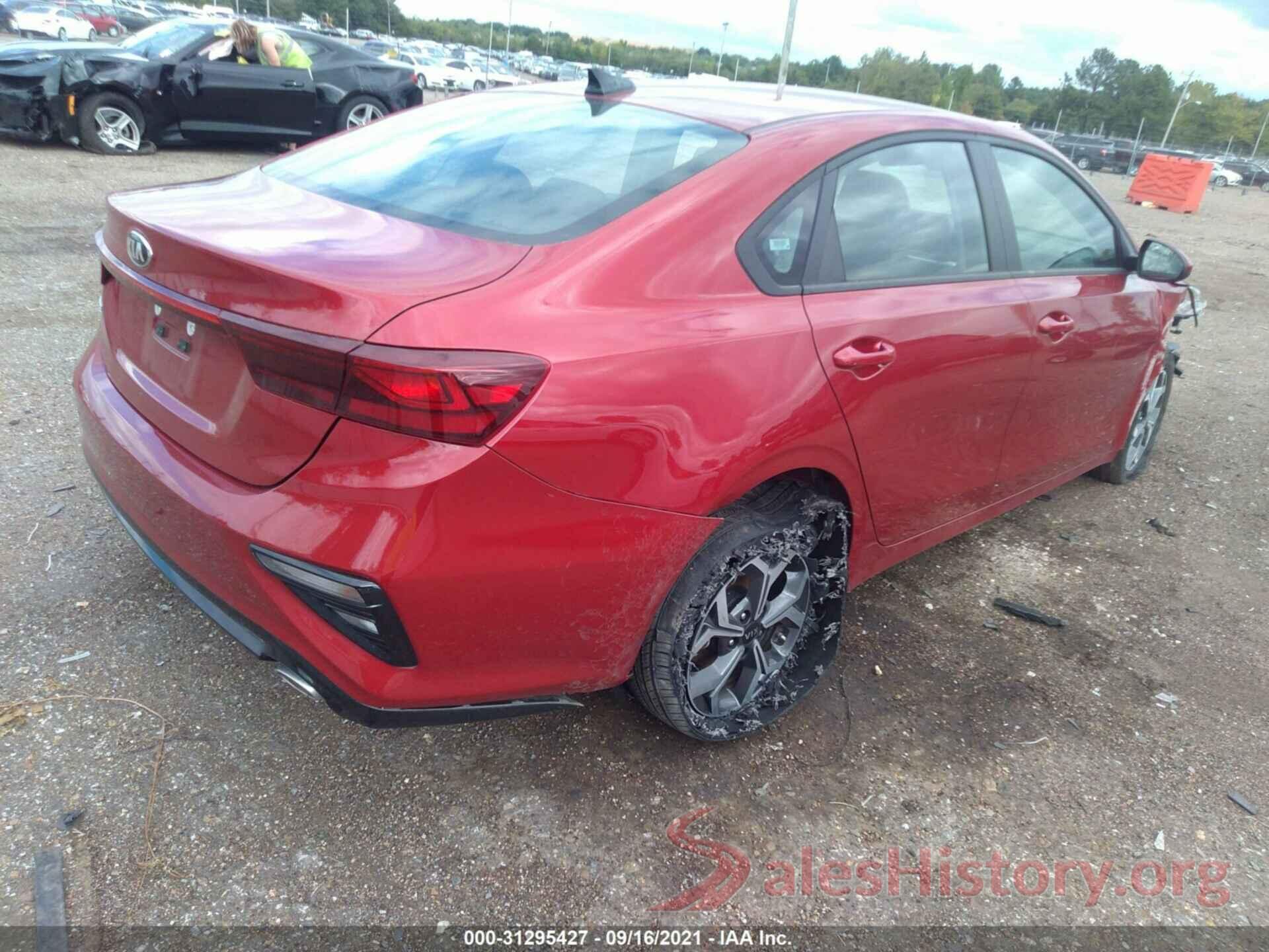 3KPF24AD0LE149968 2020 KIA FORTE