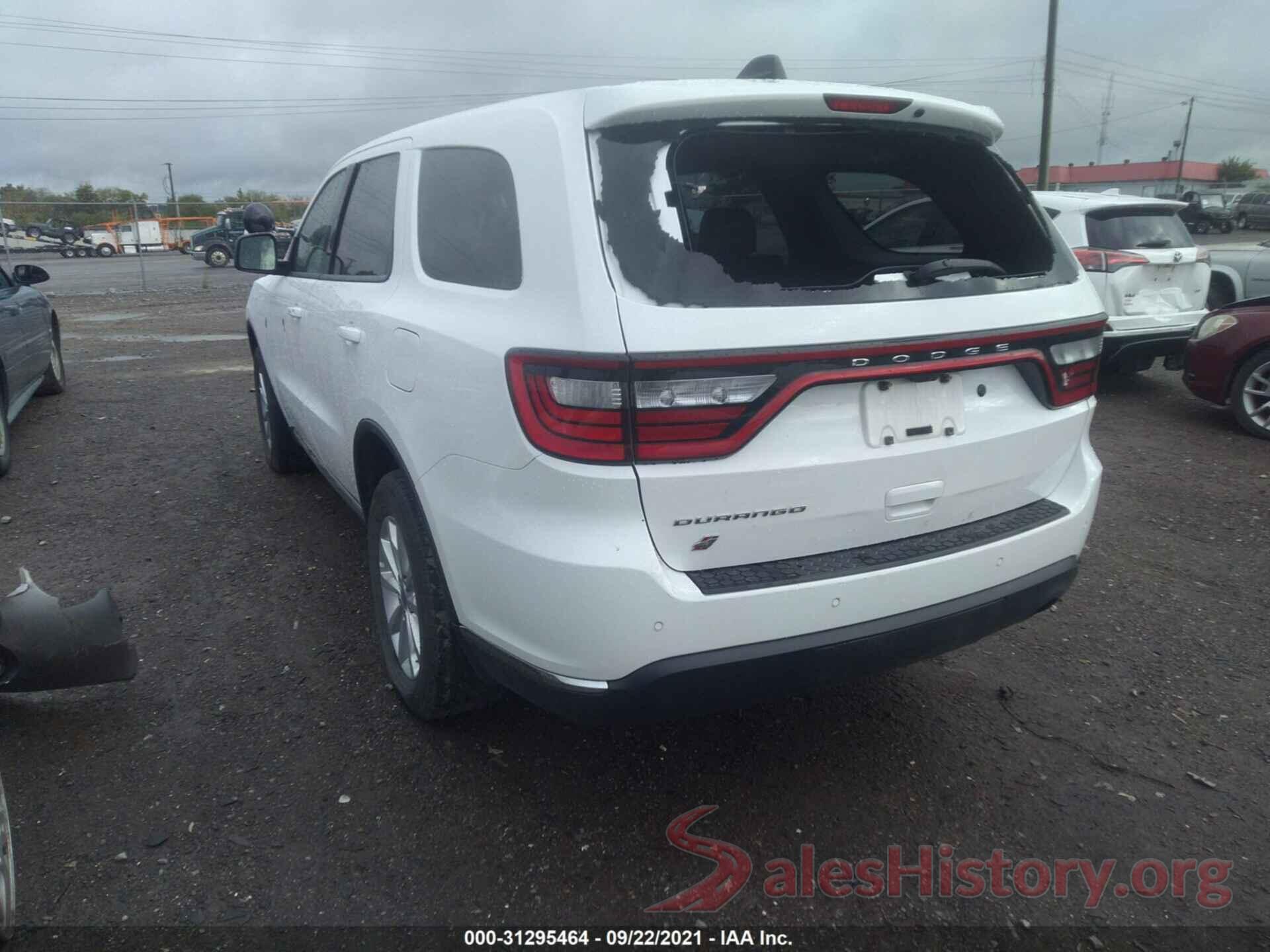 1C4RDJFG6LC443746 2020 DODGE DURANGO