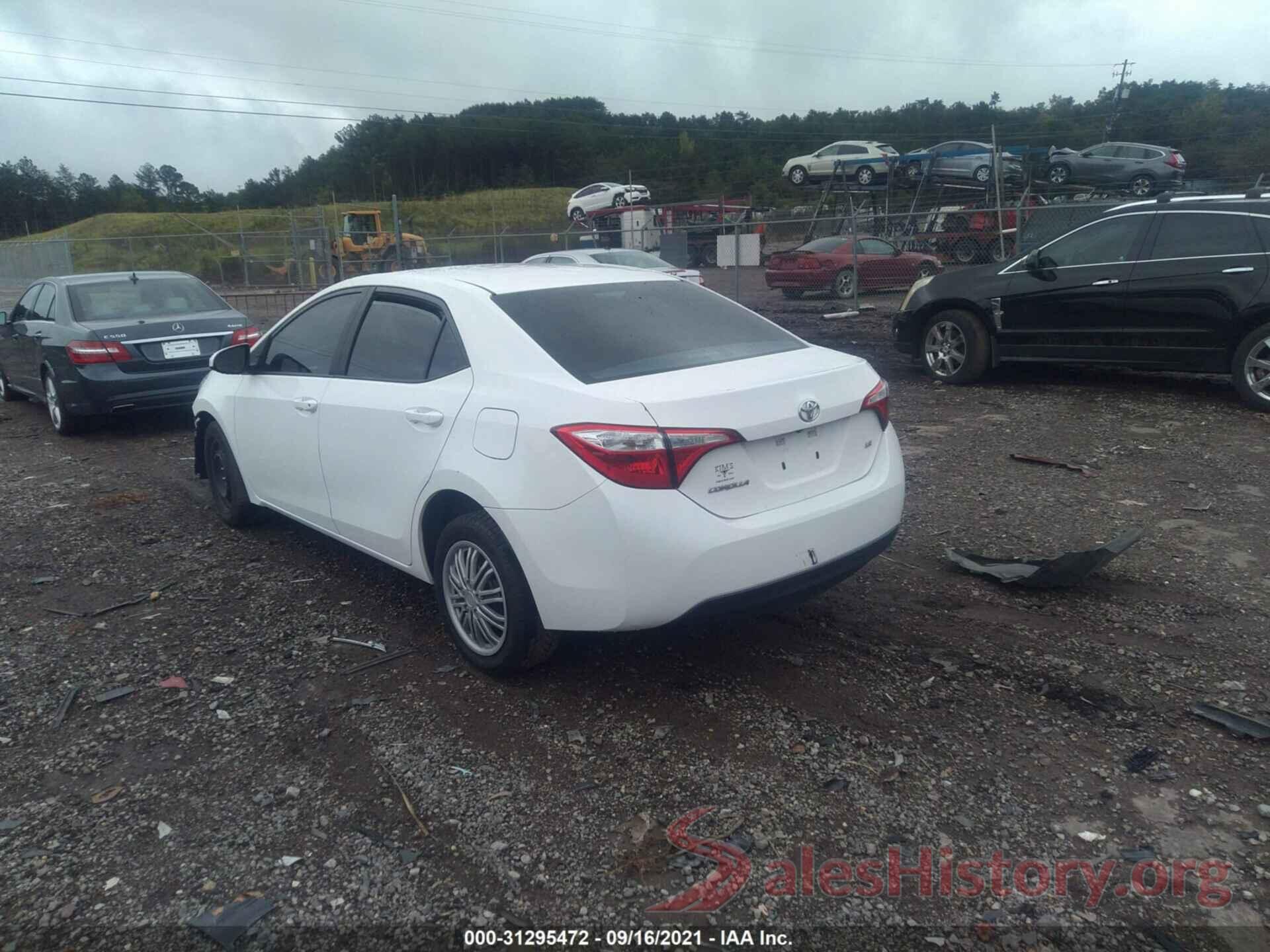 5YFBURHE0GP380717 2016 TOYOTA COROLLA