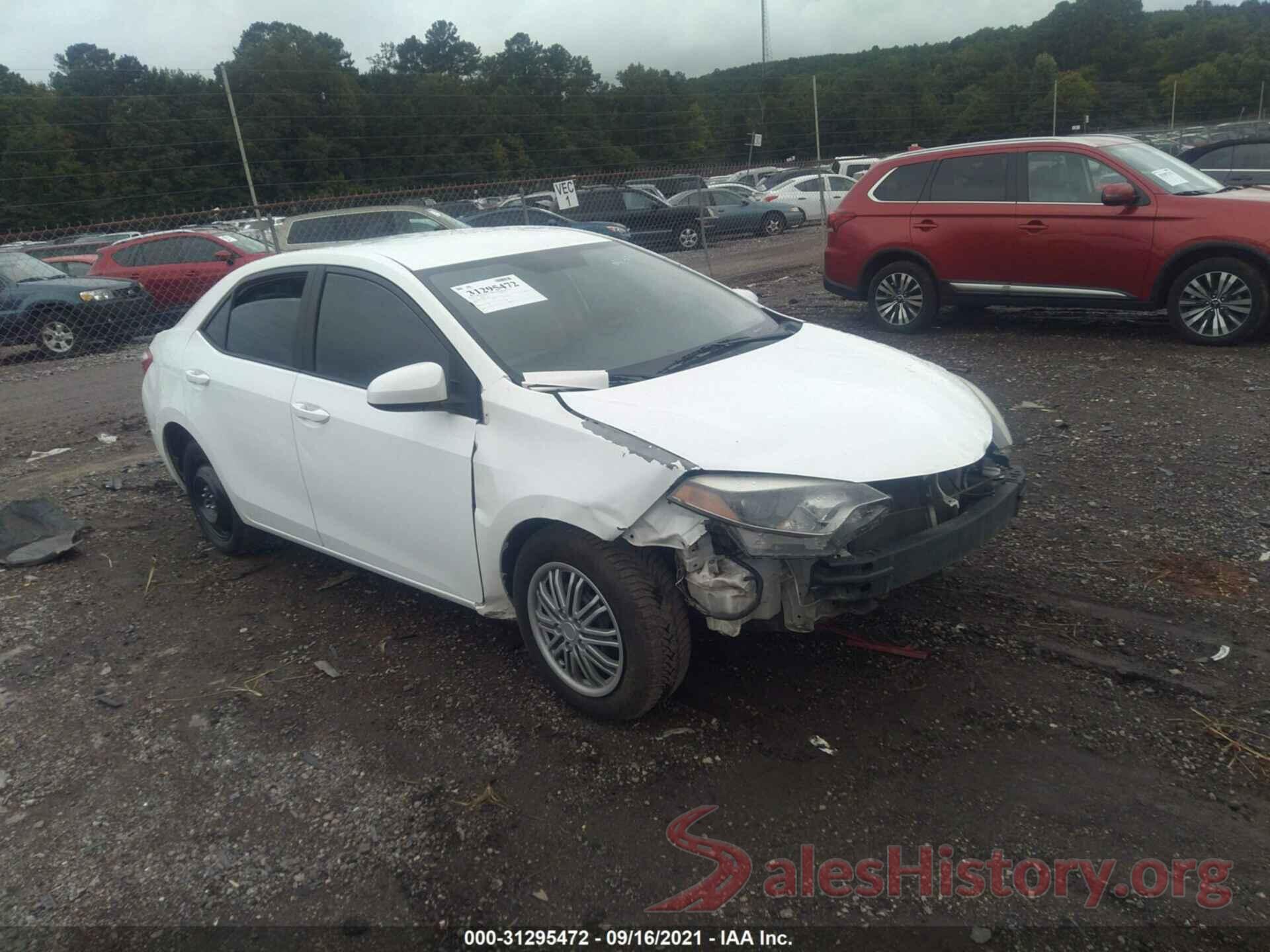 5YFBURHE0GP380717 2016 TOYOTA COROLLA