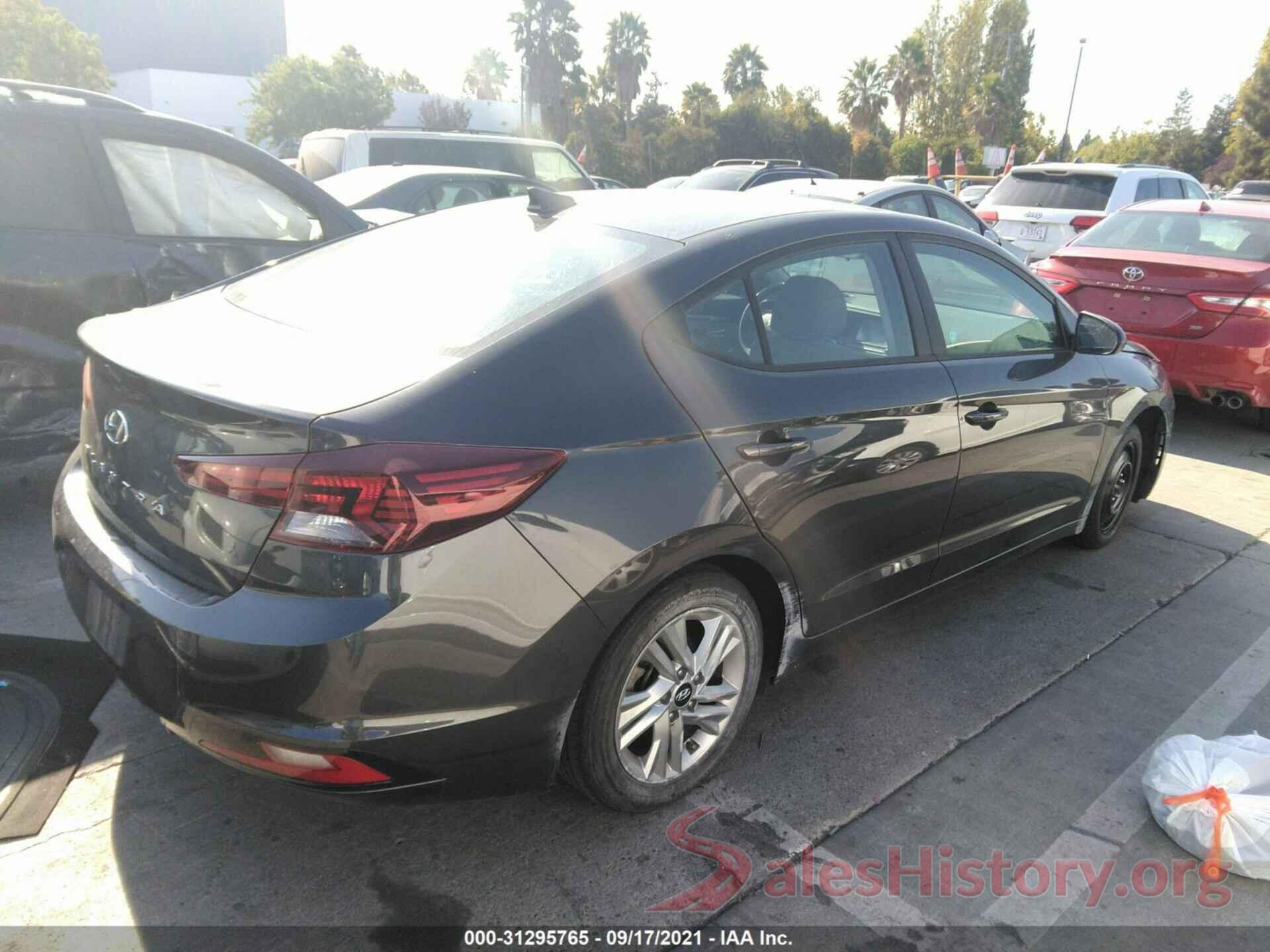 5NPD84LFXLH579538 2020 HYUNDAI ELANTRA