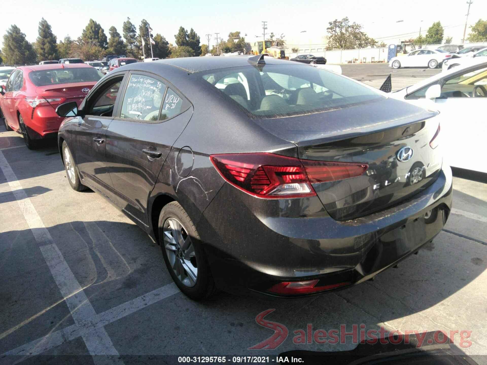 5NPD84LFXLH579538 2020 HYUNDAI ELANTRA