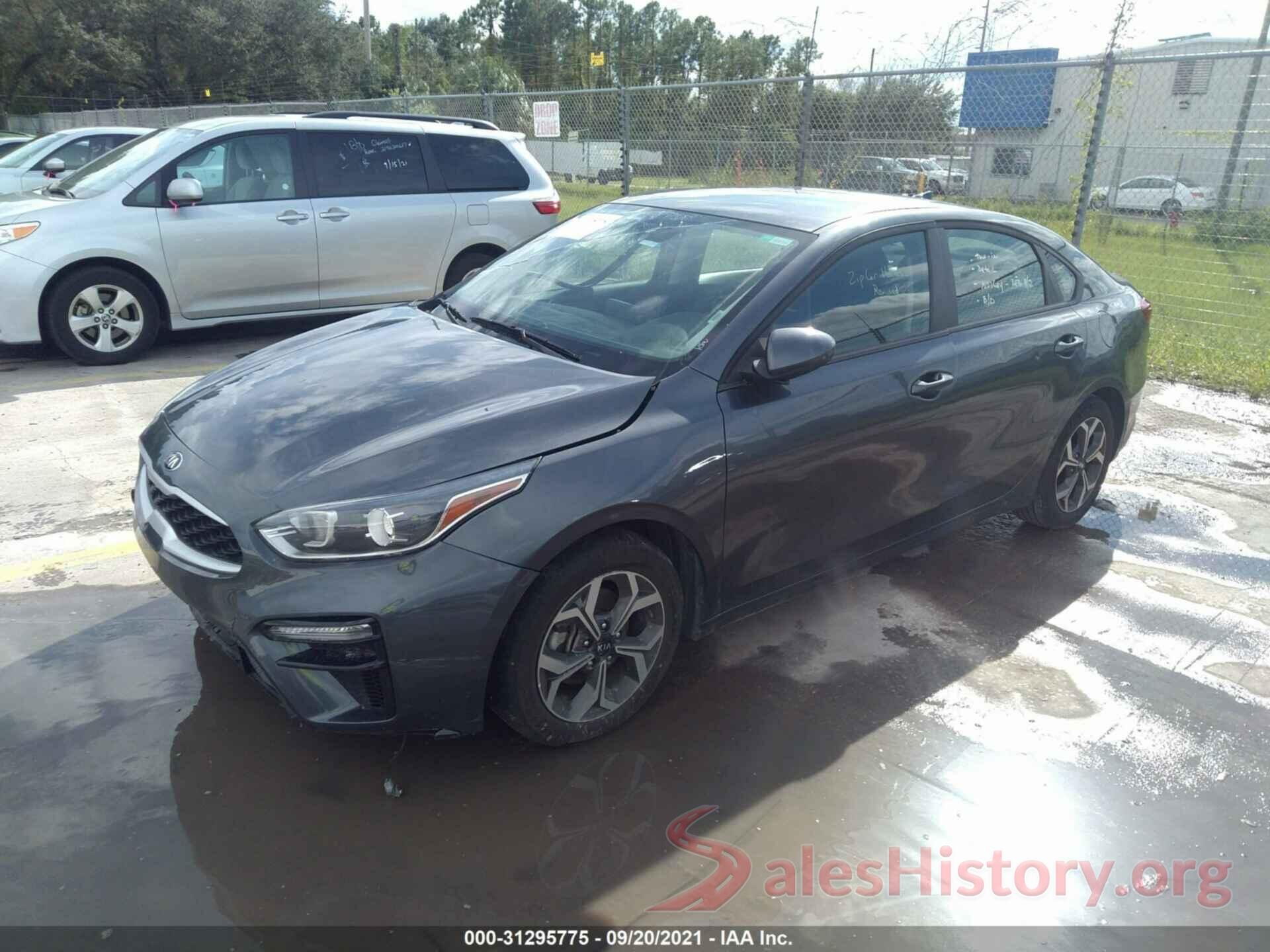 3KPF24ADXLE201994 2020 KIA FORTE