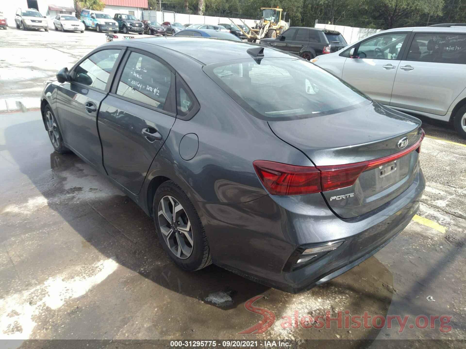 3KPF24ADXLE201994 2020 KIA FORTE