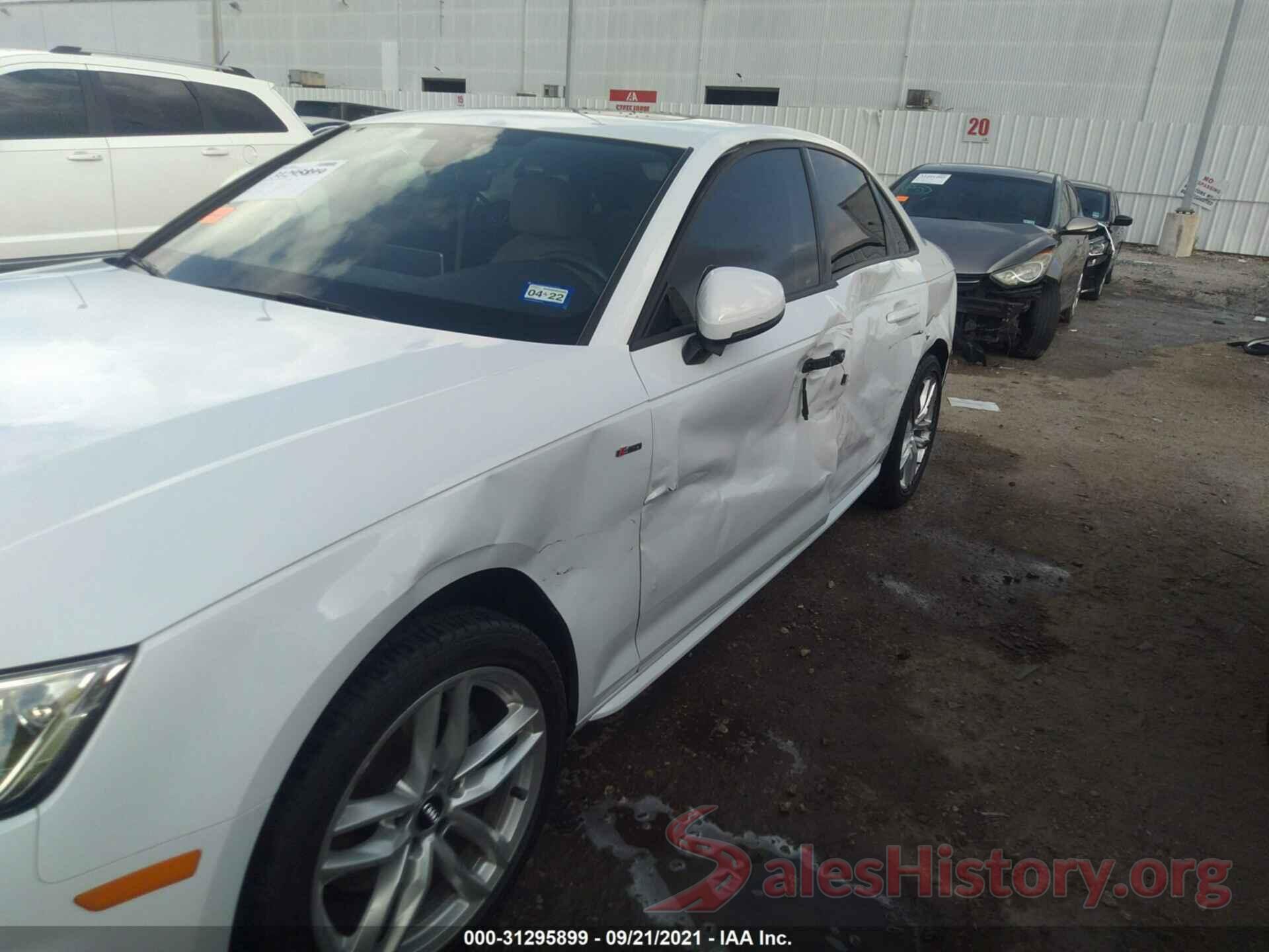 WAUKMAF41HN058370 2017 AUDI A4