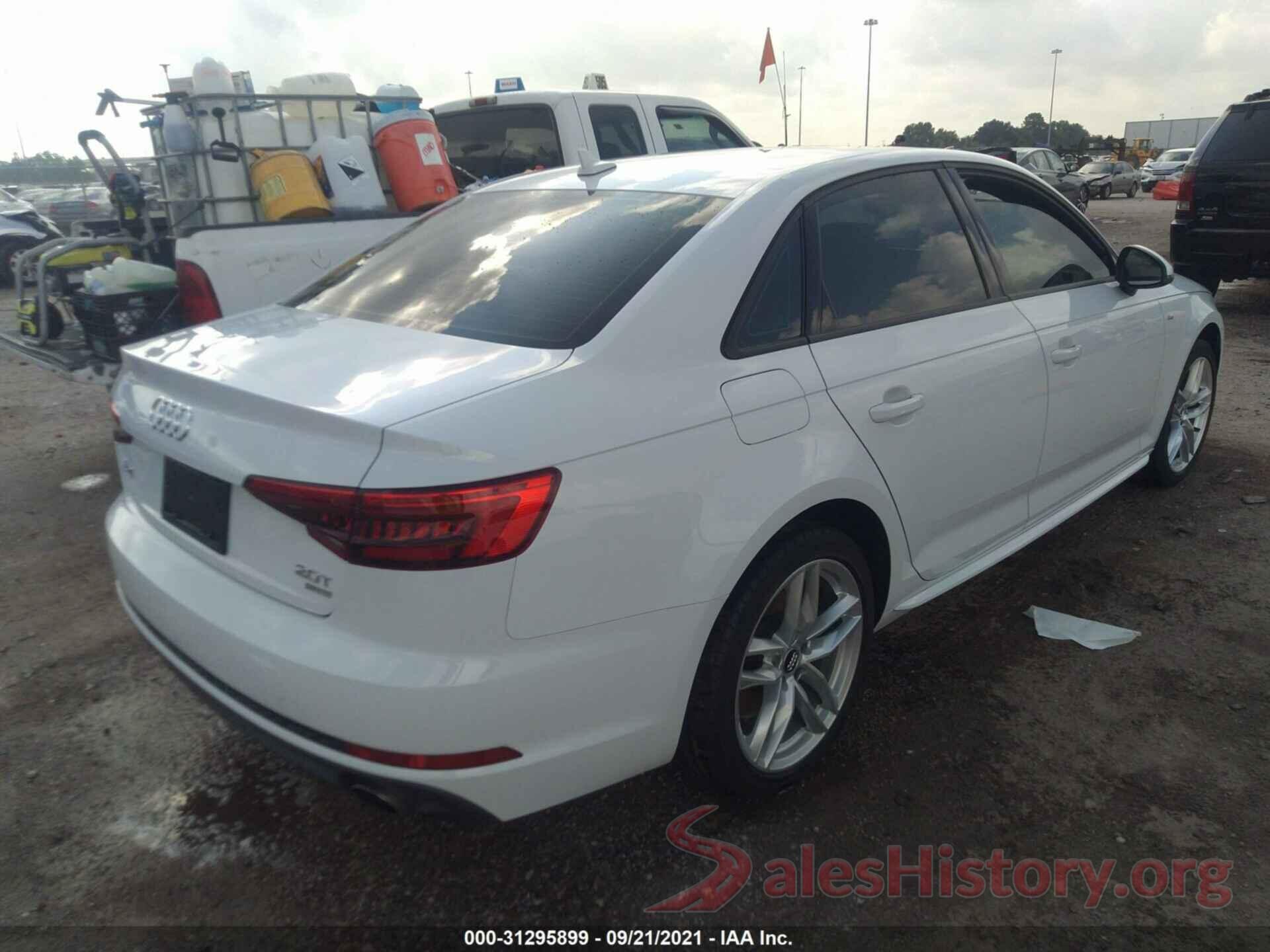 WAUKMAF41HN058370 2017 AUDI A4