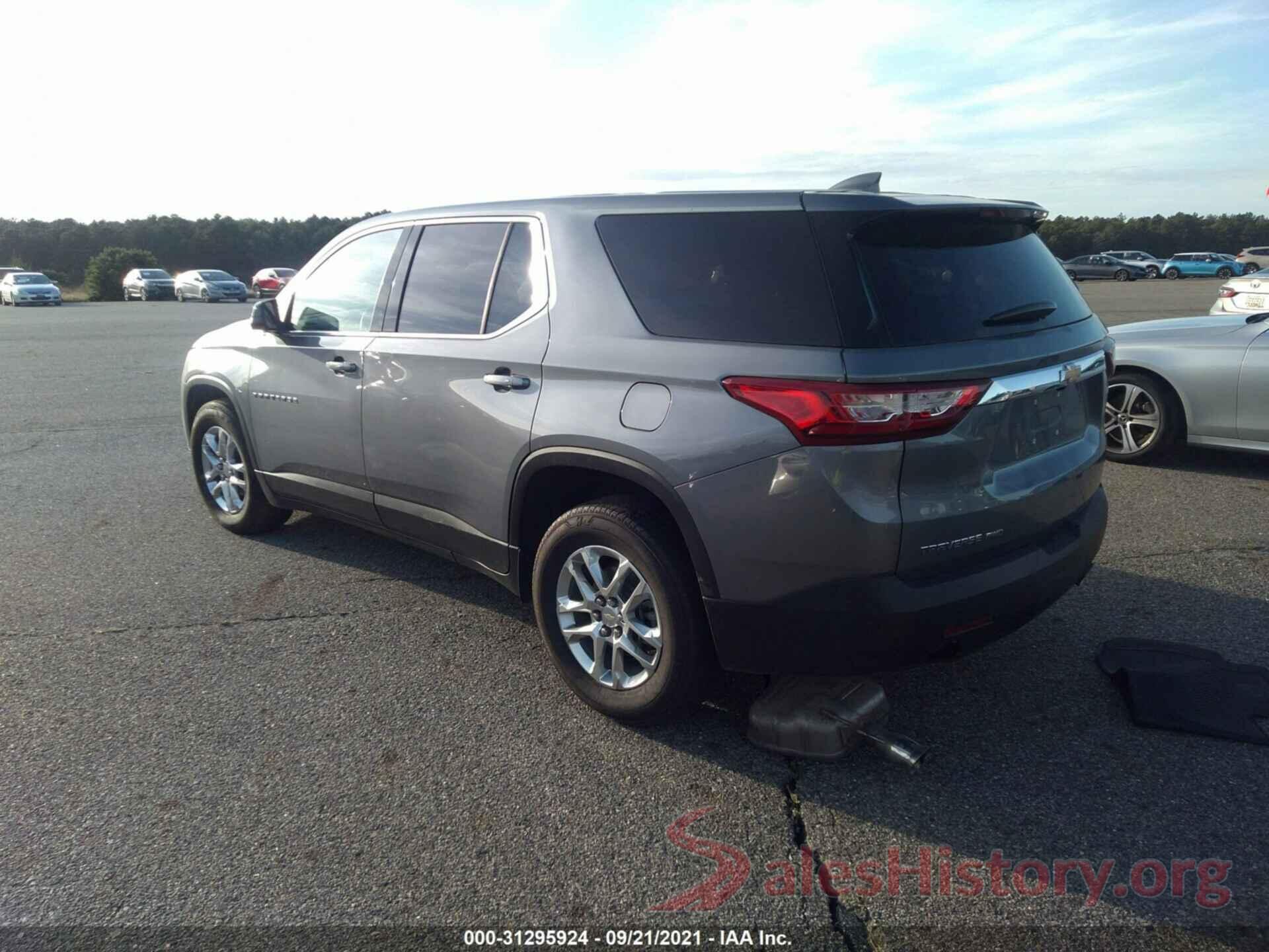 1GNEVFKW4MJ133265 2021 CHEVROLET TRAVERSE