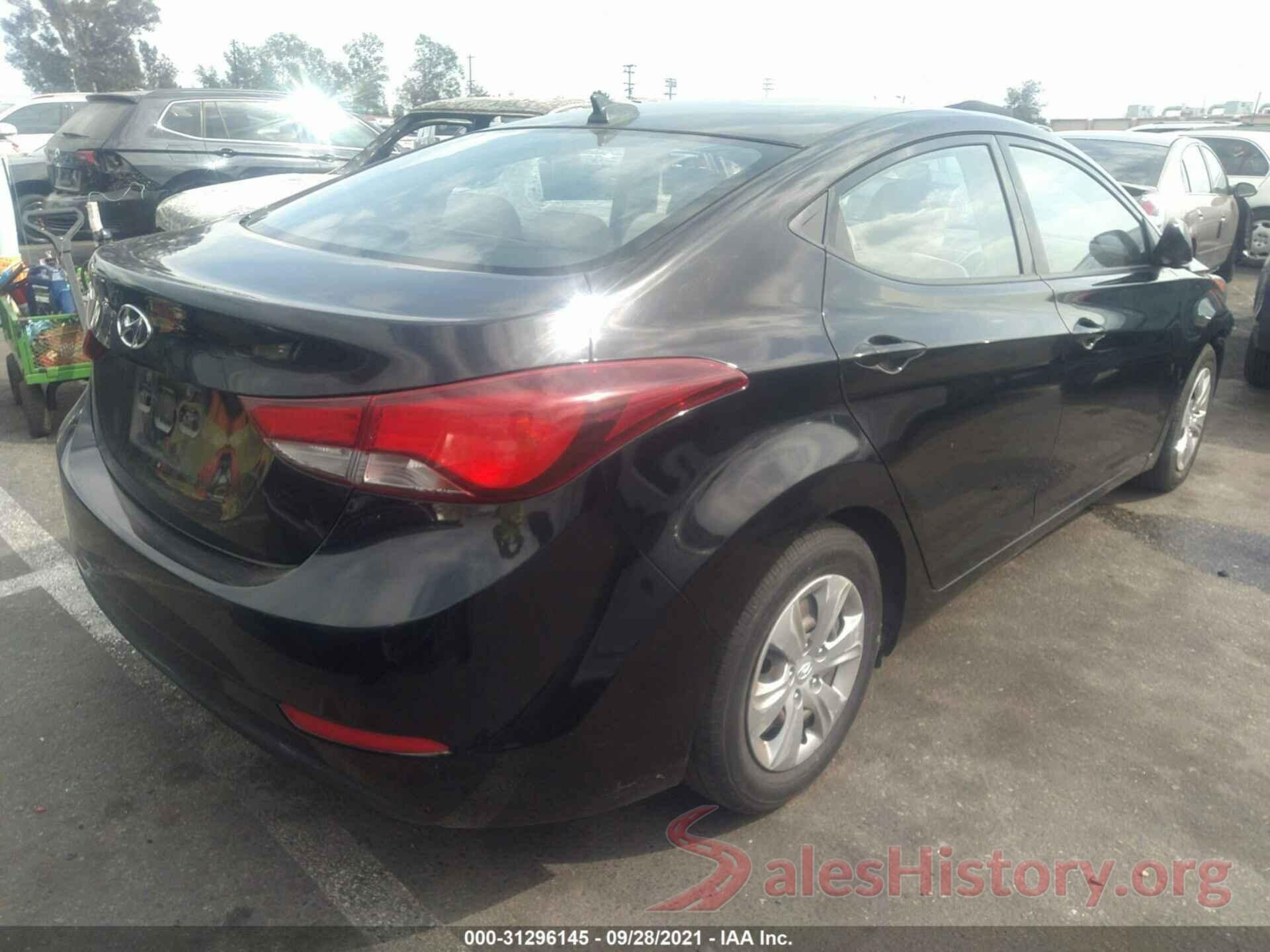 KMHDH4AE1GU646089 2016 HYUNDAI ELANTRA