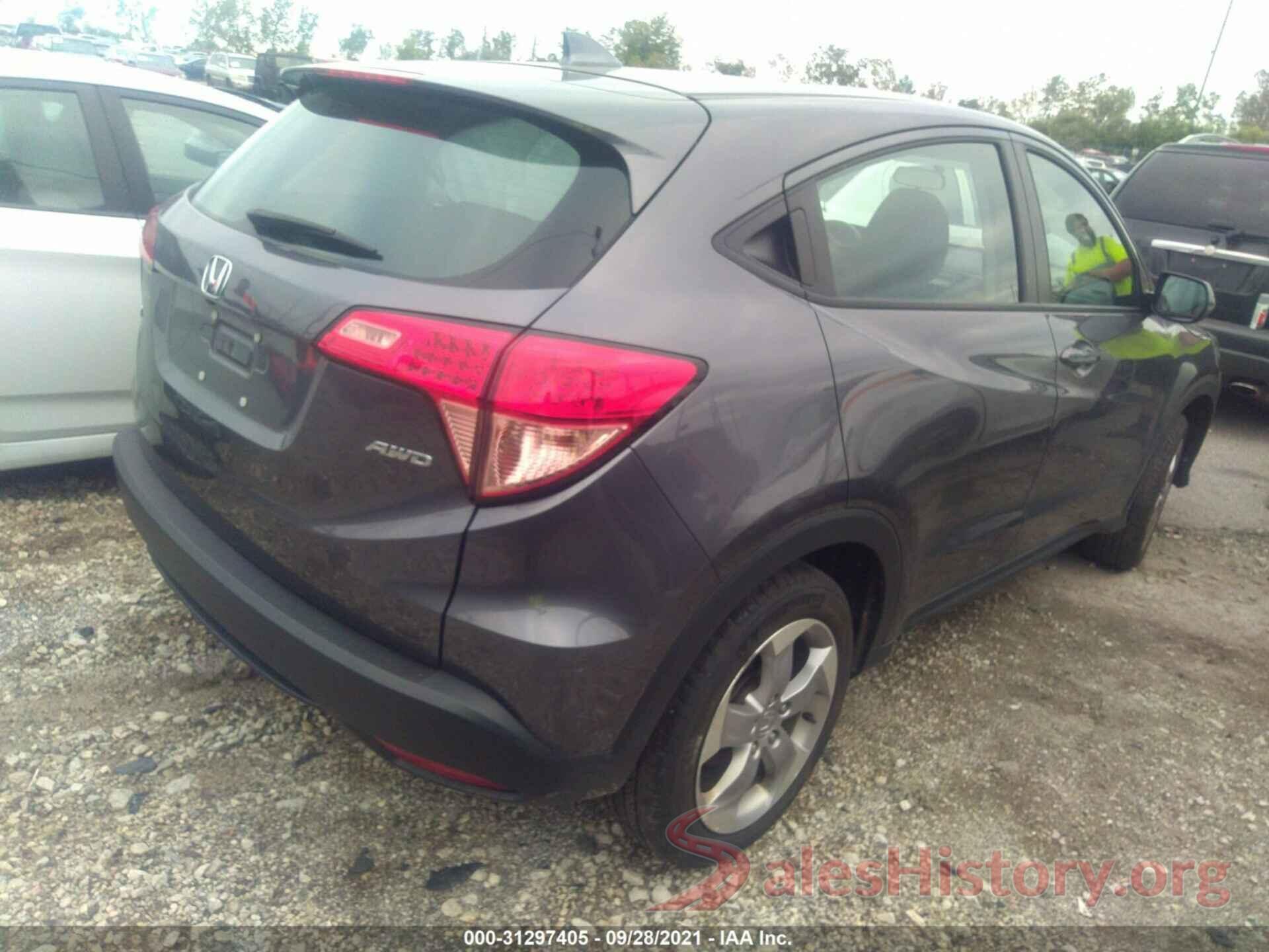 3CZRU6H35JG728028 2018 HONDA HR-V