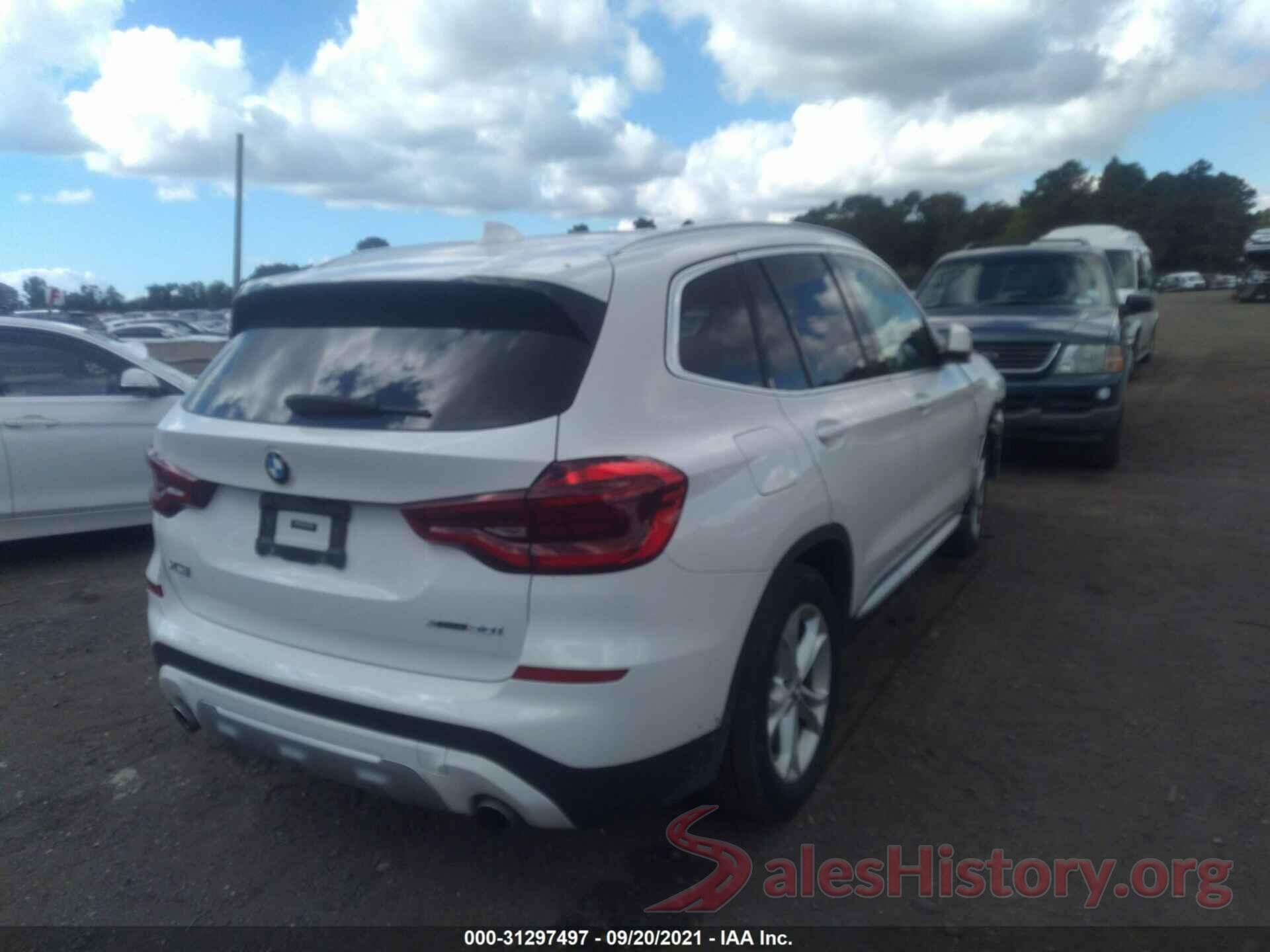 5UXTR9C59KLE13598 2019 BMW X3