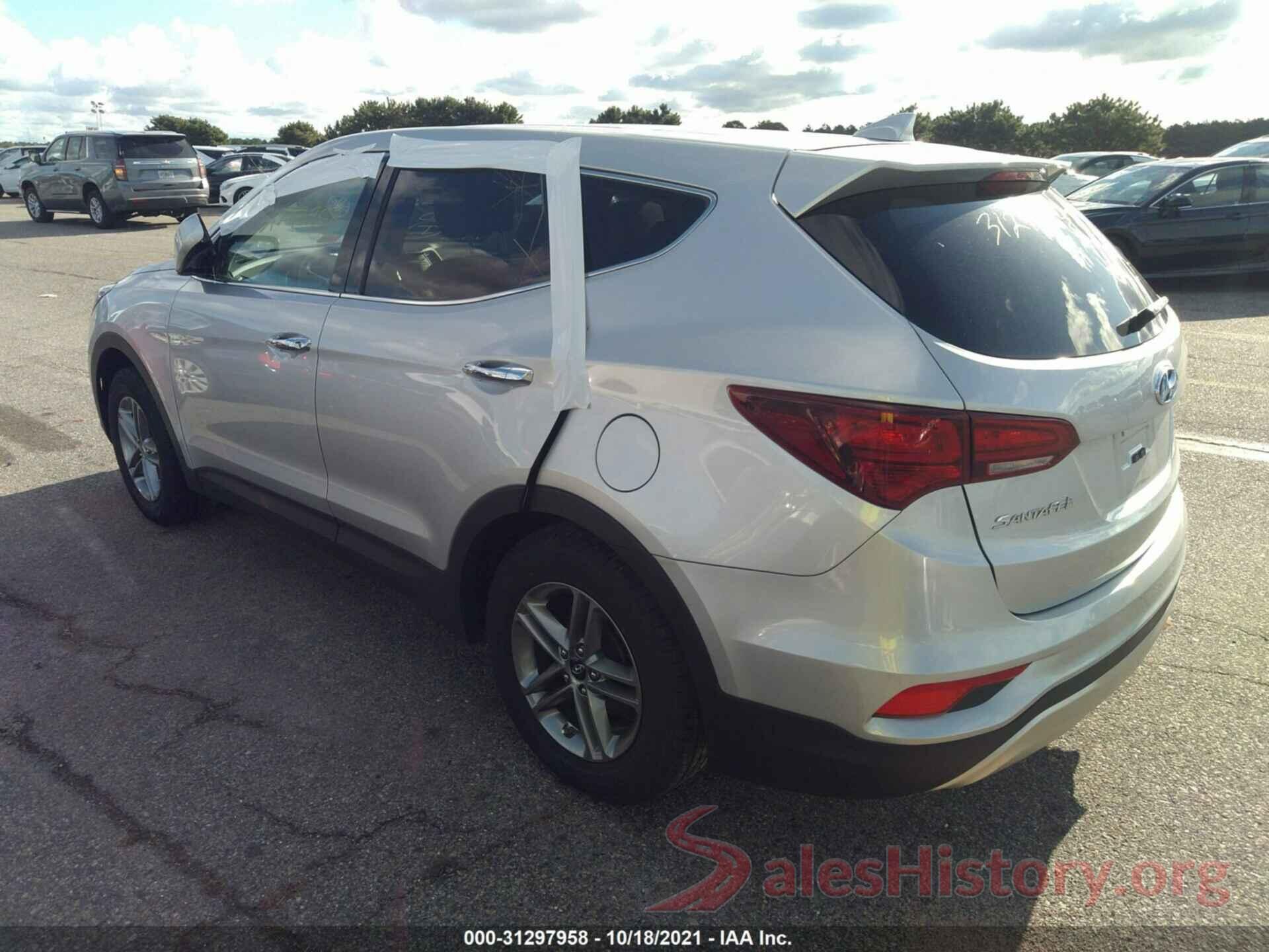 5XYZTDLB9HG393991 2017 HYUNDAI SANTA FE SPORT