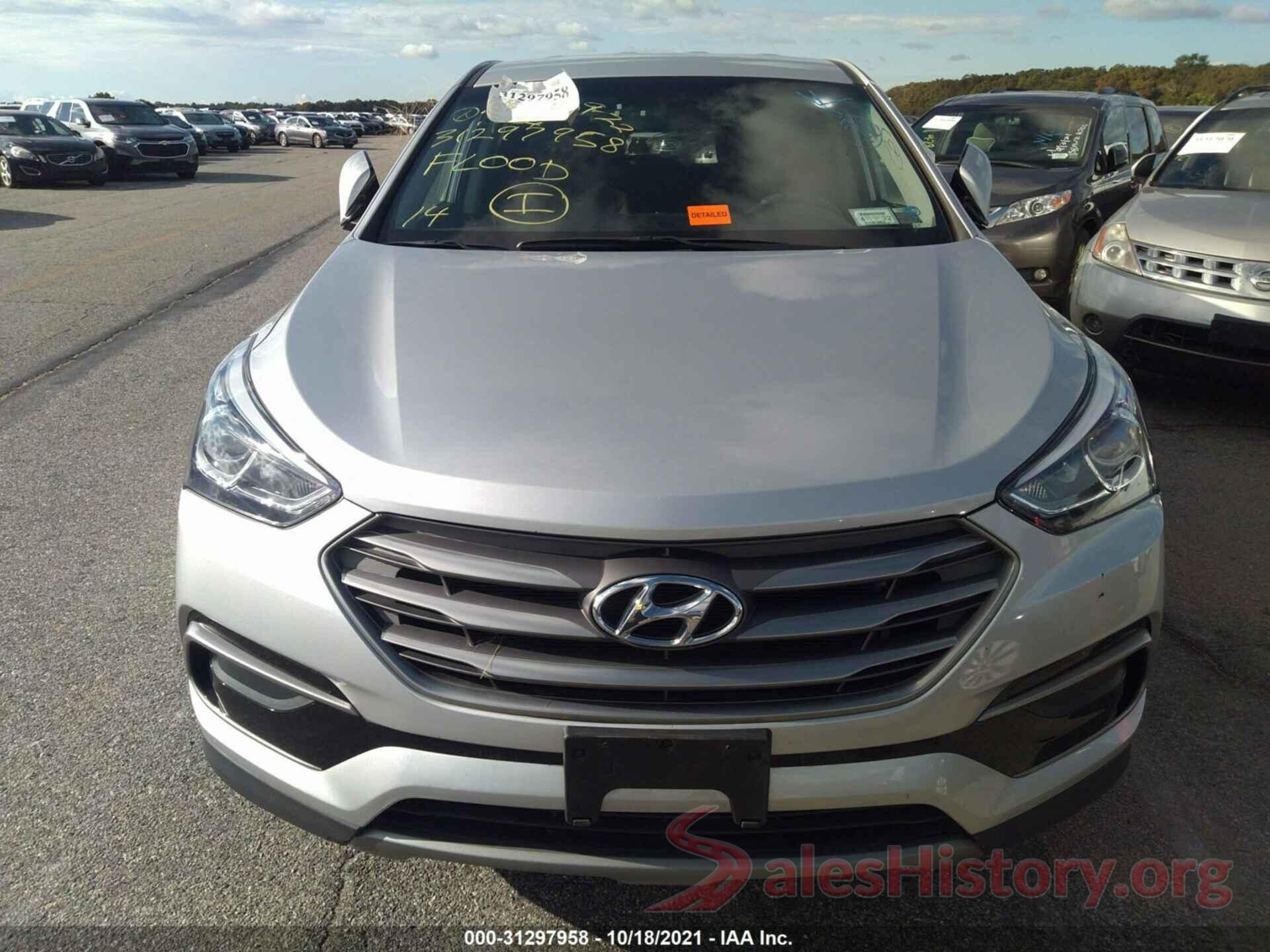 5XYZTDLB9HG393991 2017 HYUNDAI SANTA FE SPORT