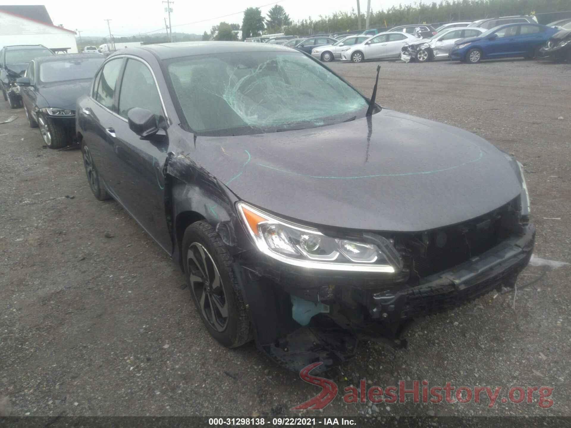 1HGCR3F06GA032677 2016 HONDA ACCORD SEDAN