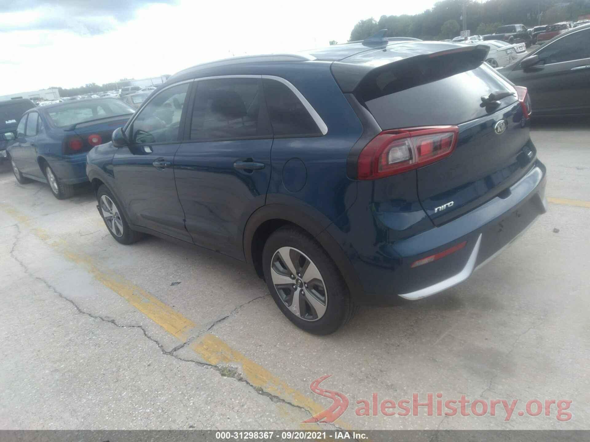 KNDCB3LC6H5070969 2017 KIA NIRO