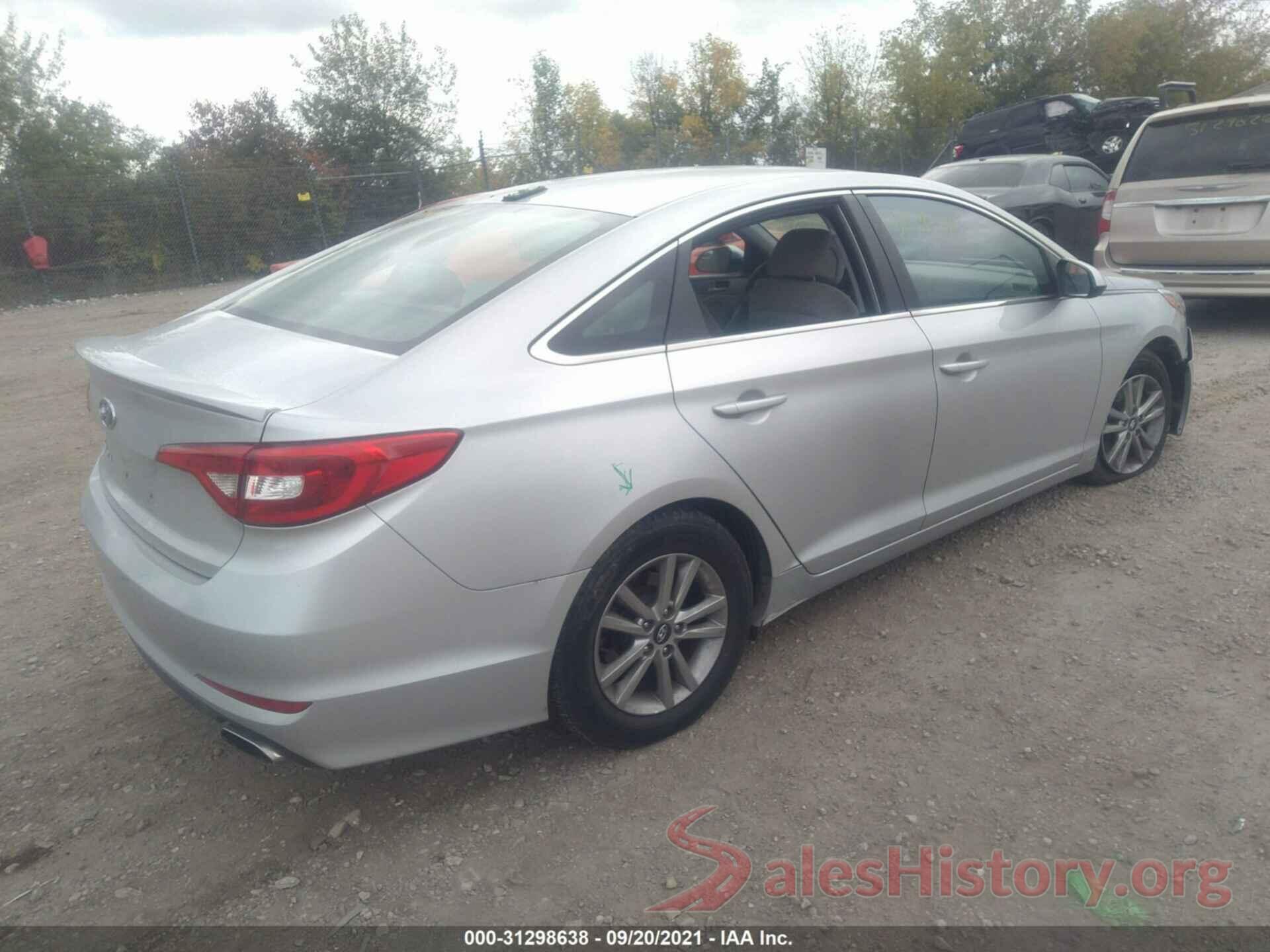 5NPE24AF6GH417503 2016 HYUNDAI SONATA